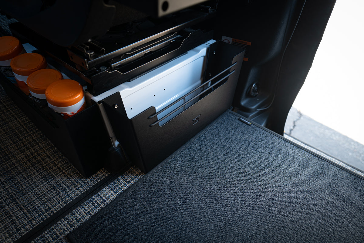 Mercedes Sprinter Rear Seat Base Storage Cubby