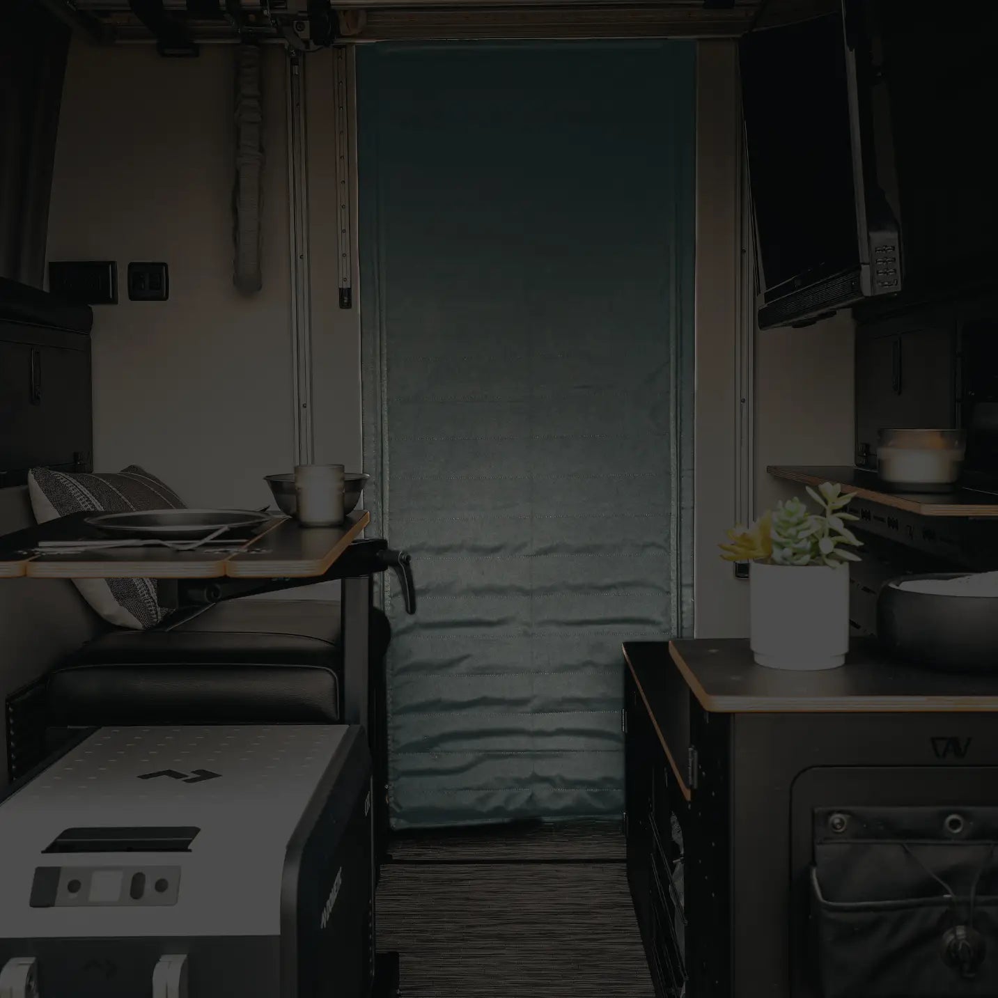 CLIMA-SHADE™ Insulated Privacy Panel for Winnebago Revel '21-'25, Tiffin '23, Tiffin '25 — https://4ddac4.myshopify.com/products/insulated-zippered-privacy-panel