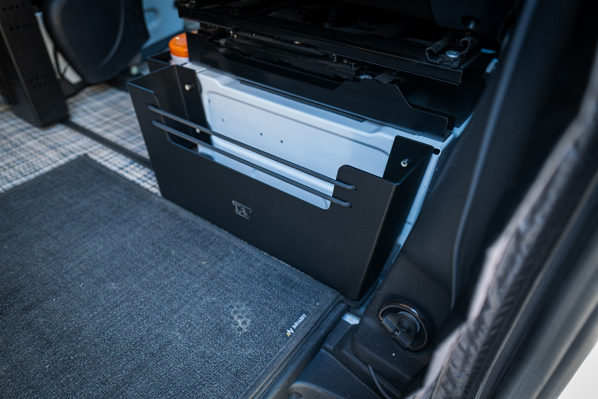 Mercedes Sprinter Rear Seat Base Storage Cubby