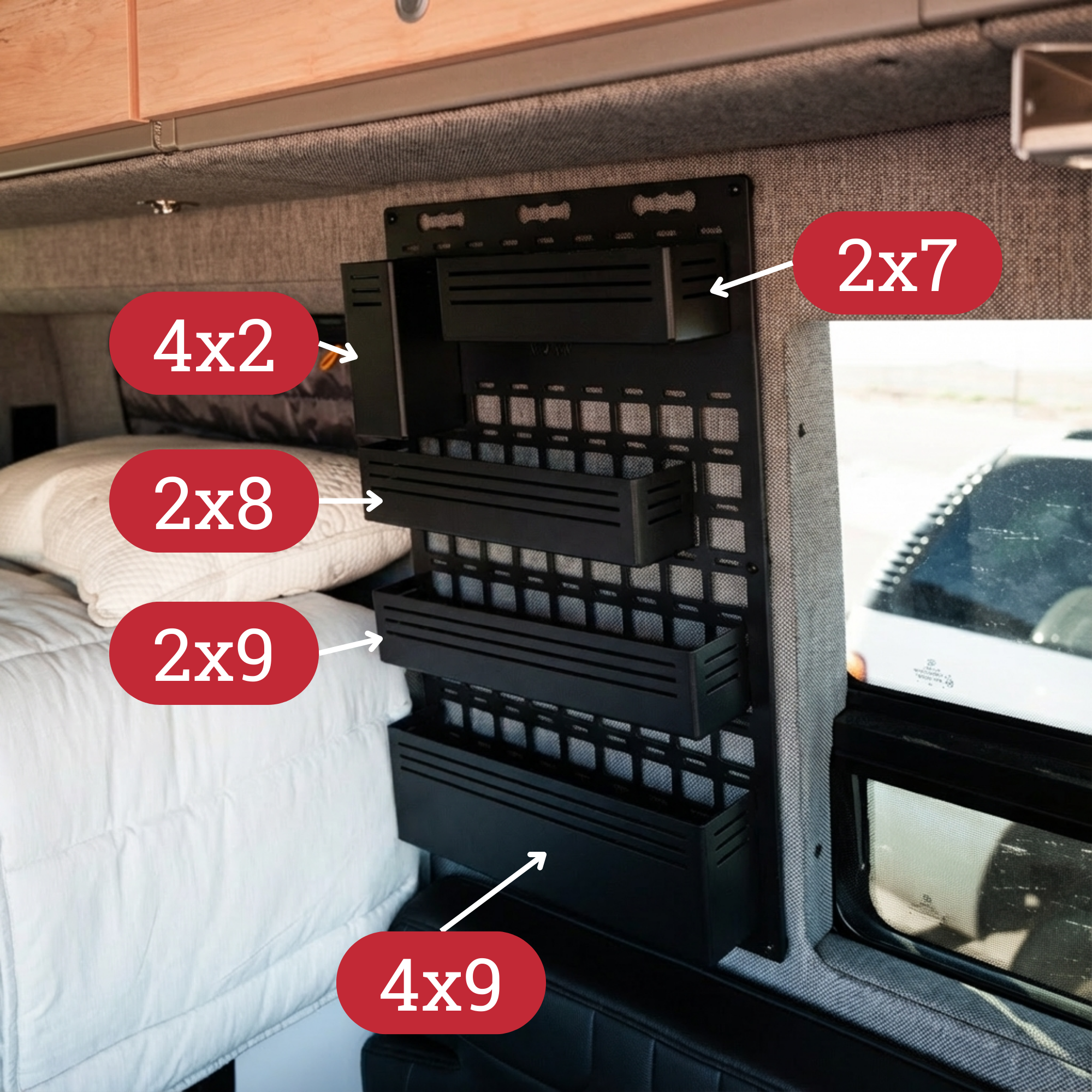 CAV MOLLE Panel Shelf