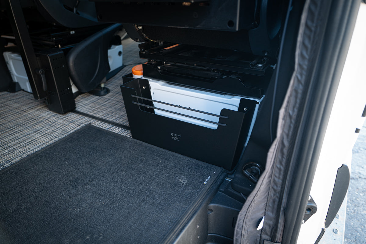 Mercedes Sprinter Rear Seat Base Storage Cubby