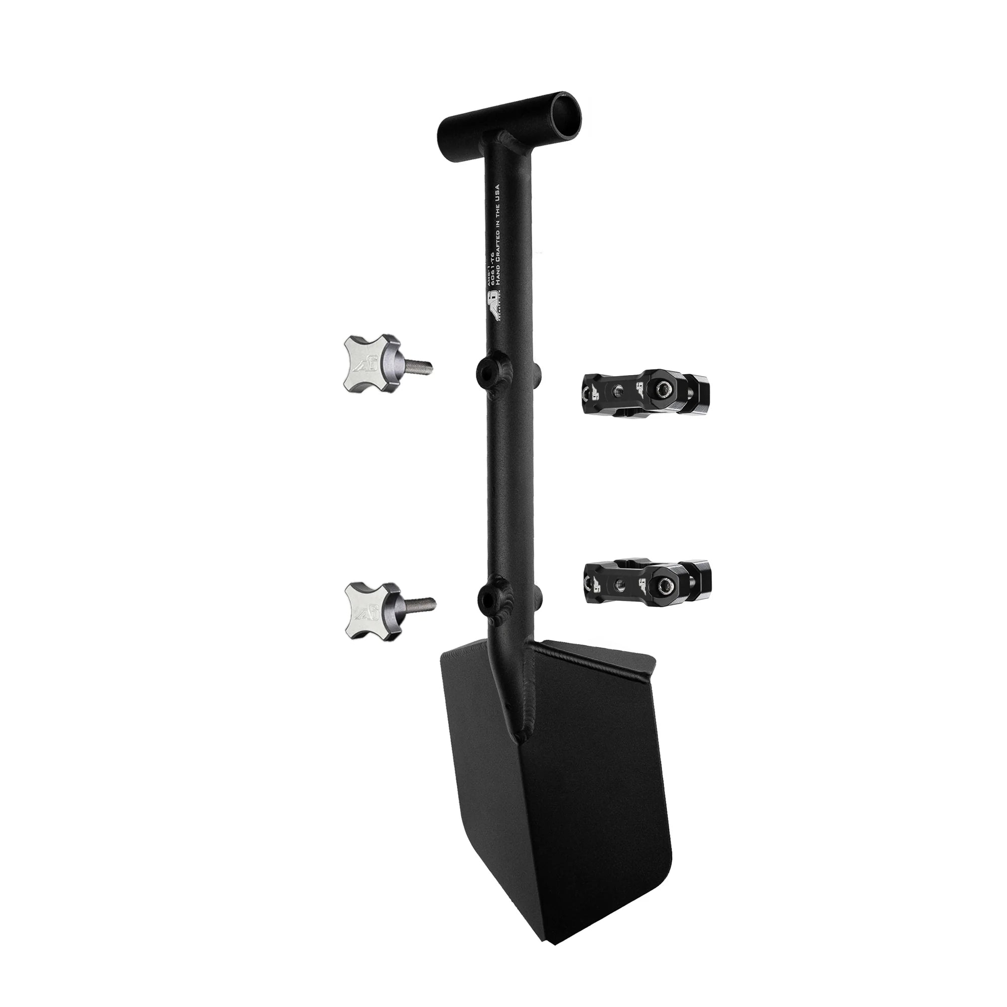 Agency 6 Shovel / Mount Combo - Black Mini Shovel + Mount