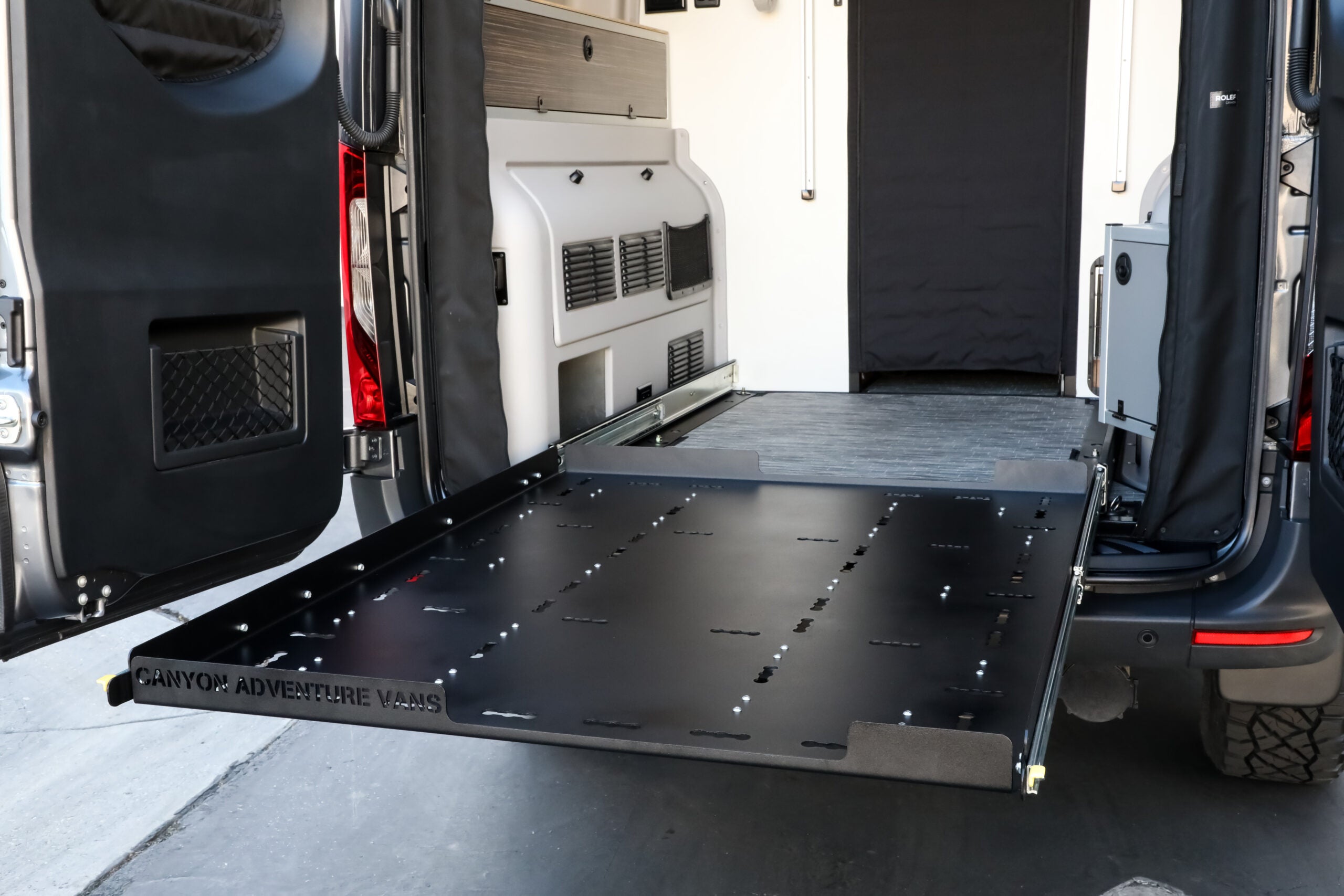 Garage Slide-Out Deck