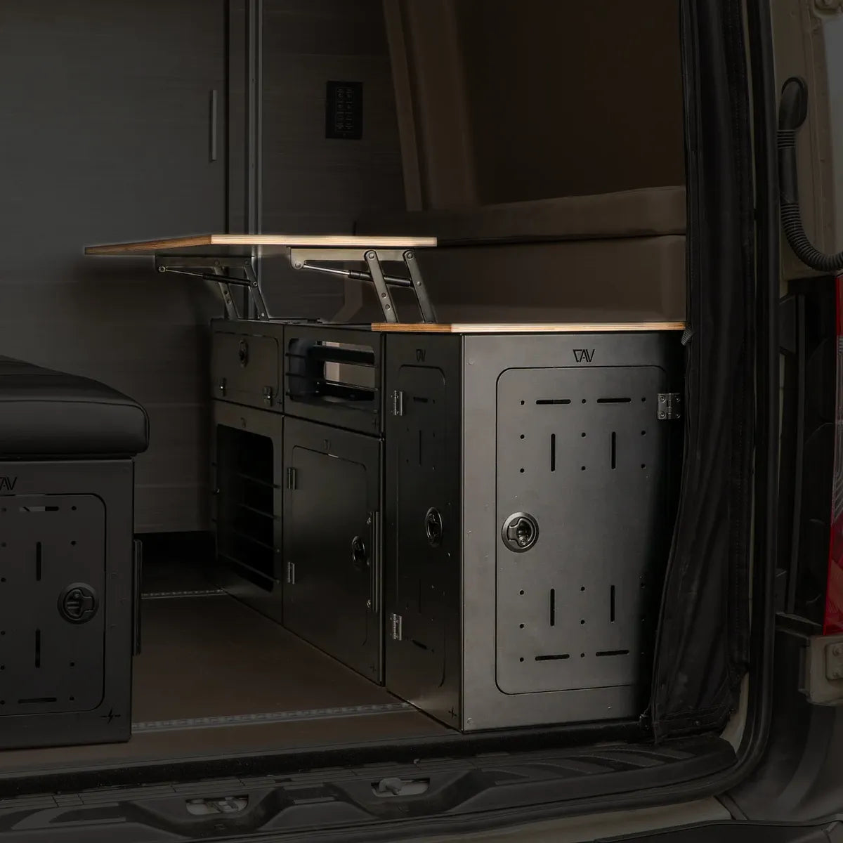 GLSS™ Passenger PRO Desk for Jayco Terrain & Entegra Launch Vans