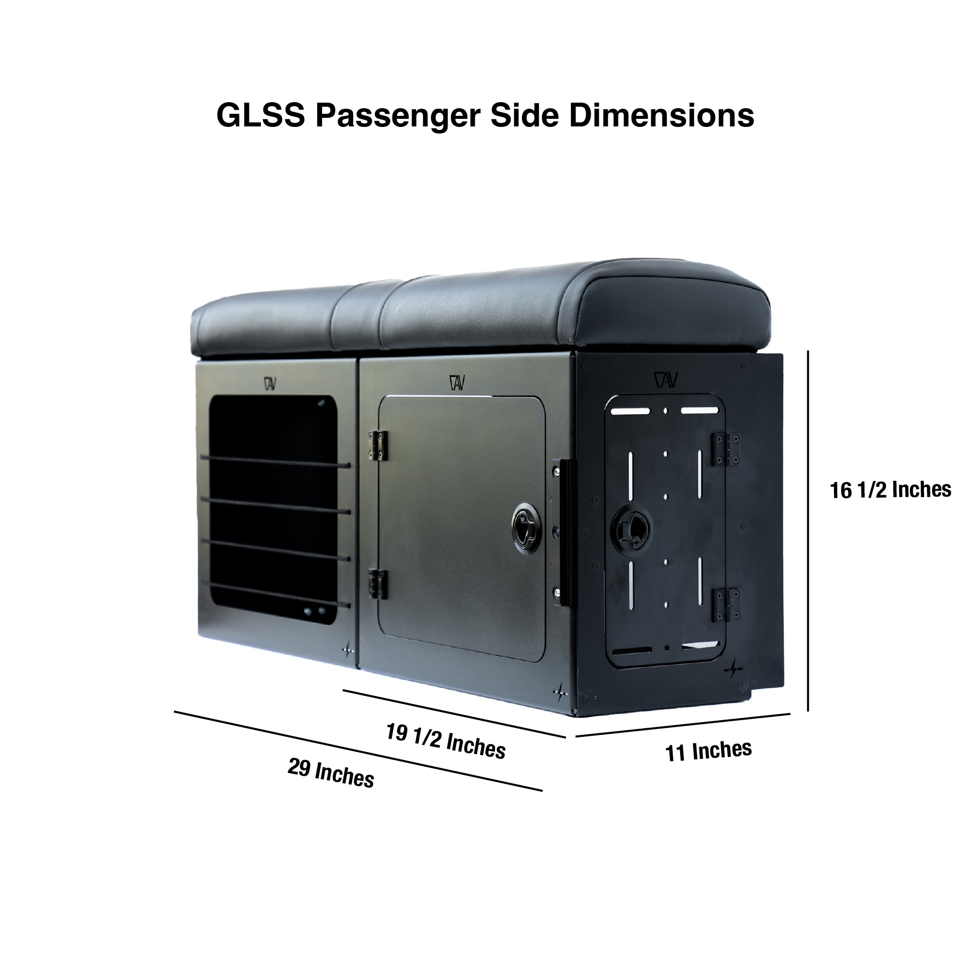 GLSS™ Passenger PRO - Bench for Winnebago Revel '21 - '24