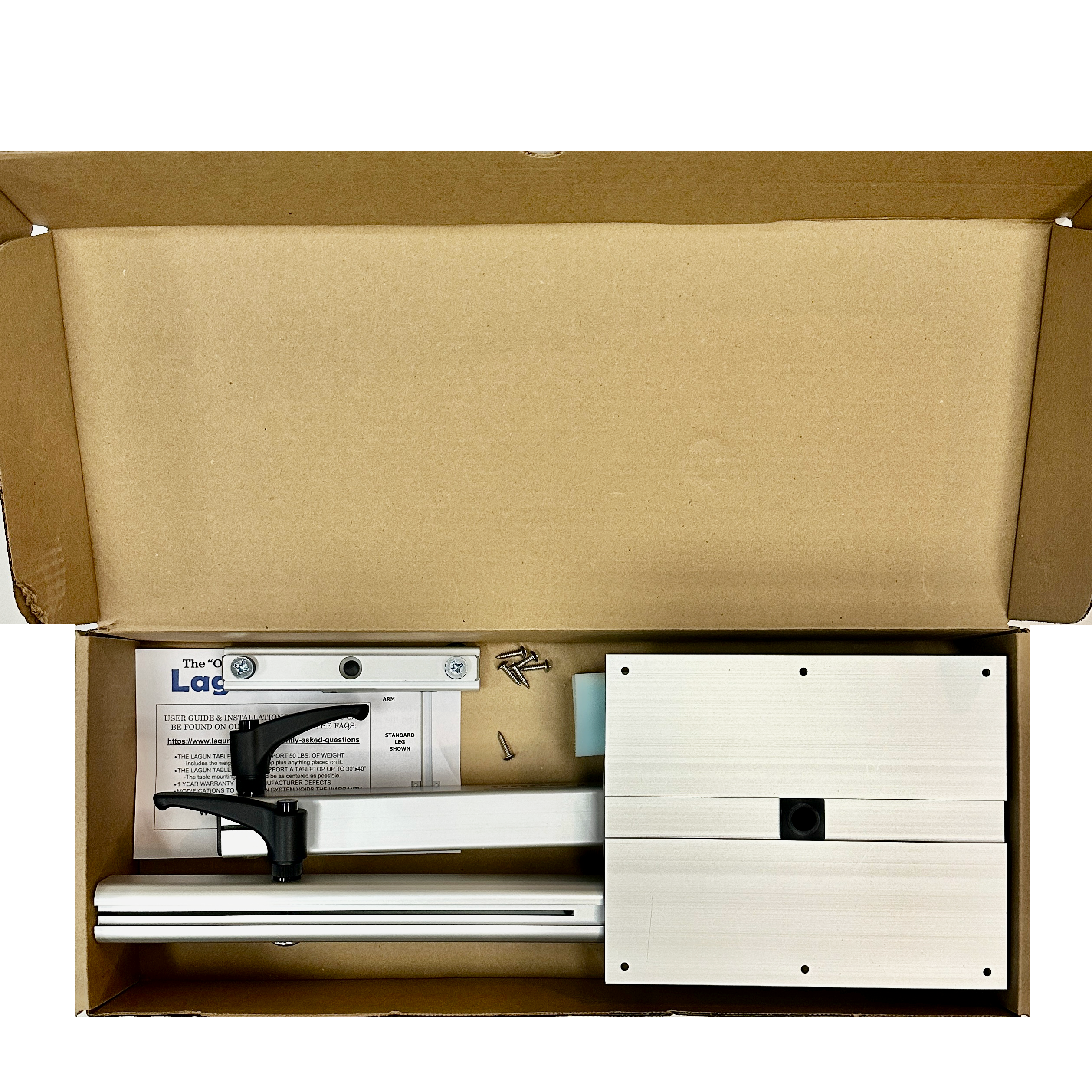 Lagun Table System - Standard Leg/LEFT hand