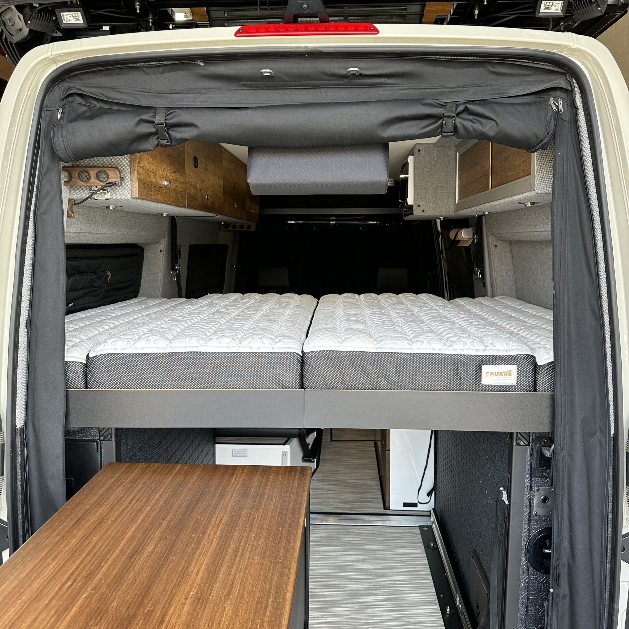 Murphy Bed System with Slide-Out Extensions - Storyteller Overland Mode