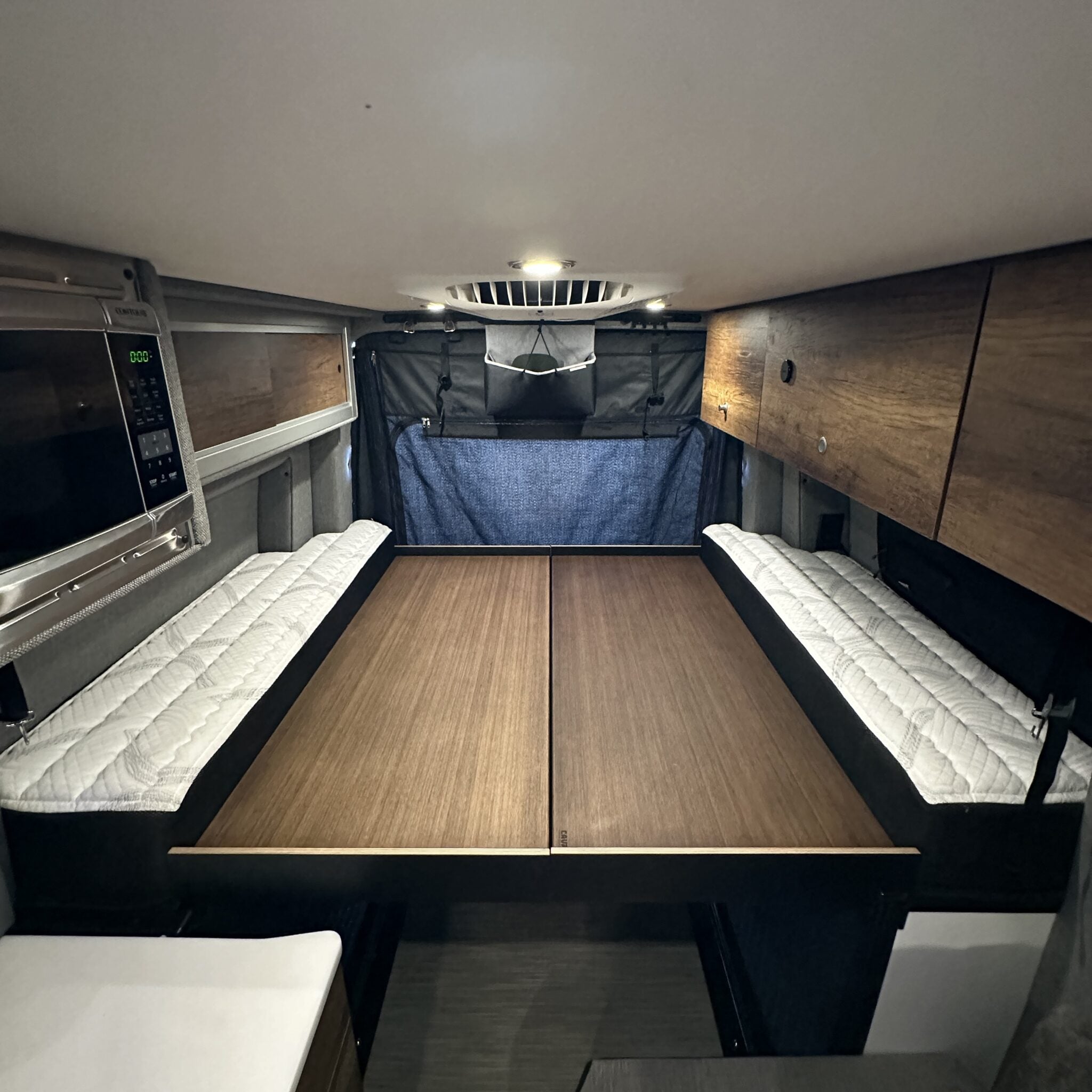 Murphy Bed System with Slide-Out Extensions - Storyteller Overland Mode