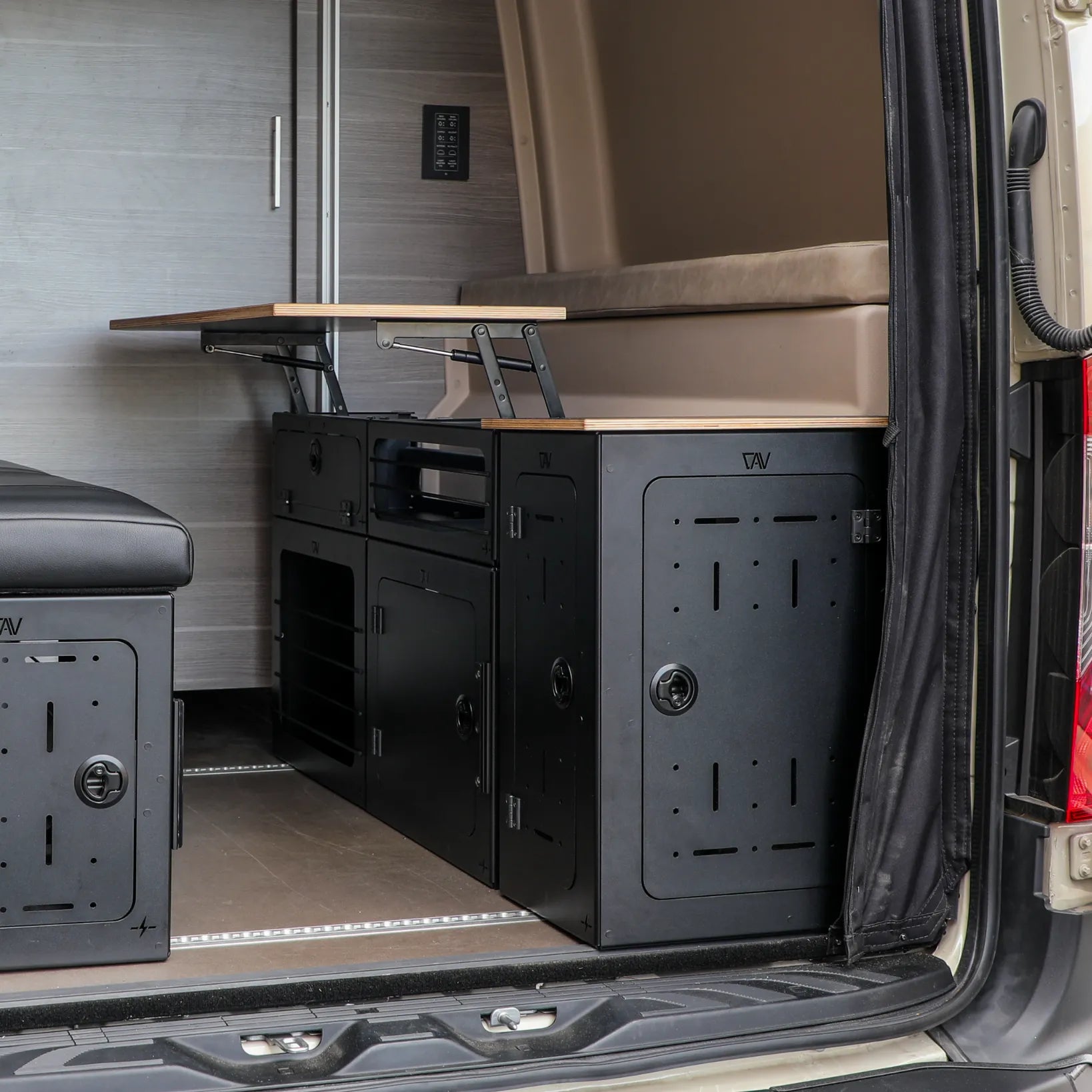 GLSS™ Driver and Passenger PRO – Storage System Set For Jayco Terrain / Entegra Launch