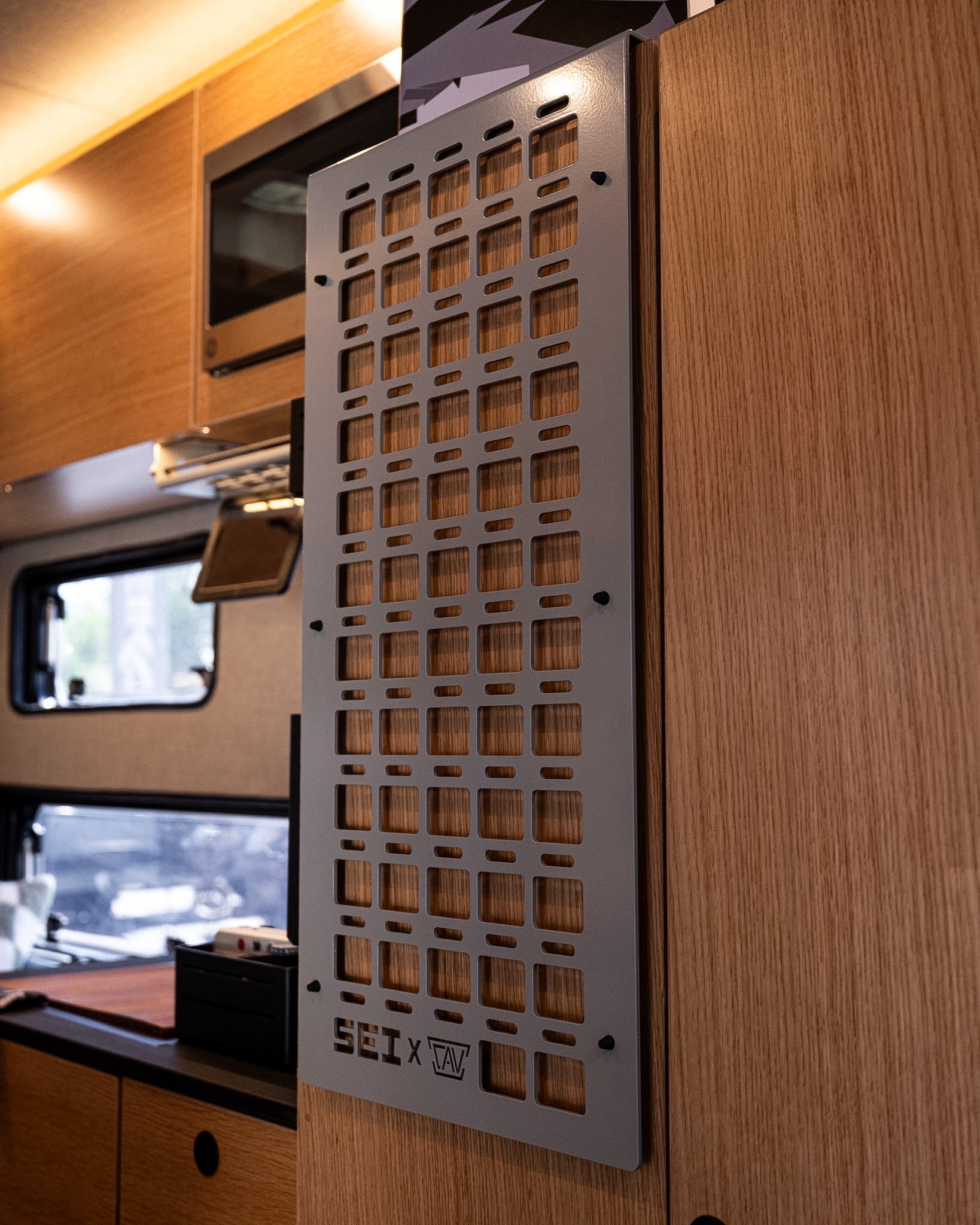 Rossmonster Hallway MOLLE Panel - Black product render