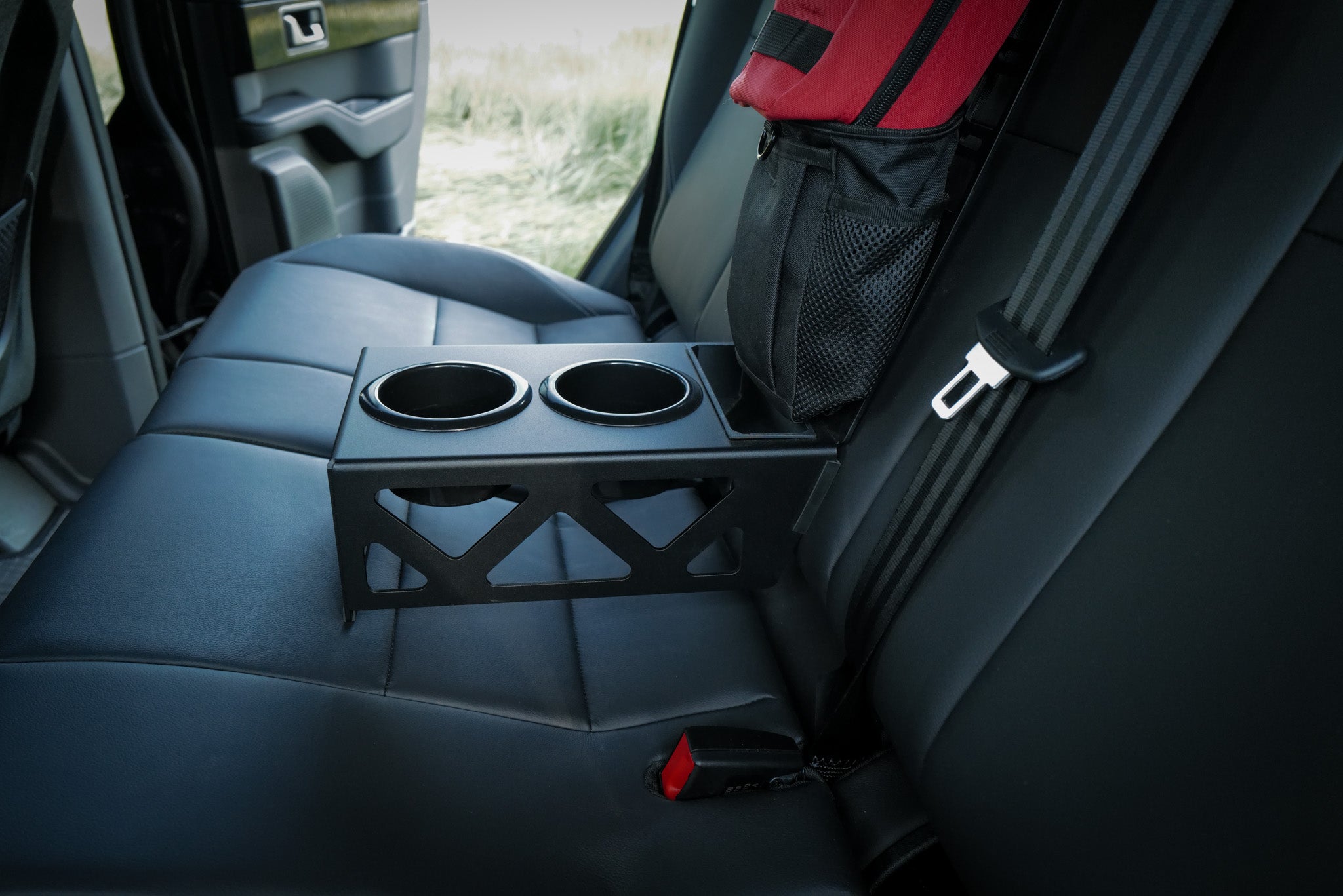 Grenadier cup holder and storage tray