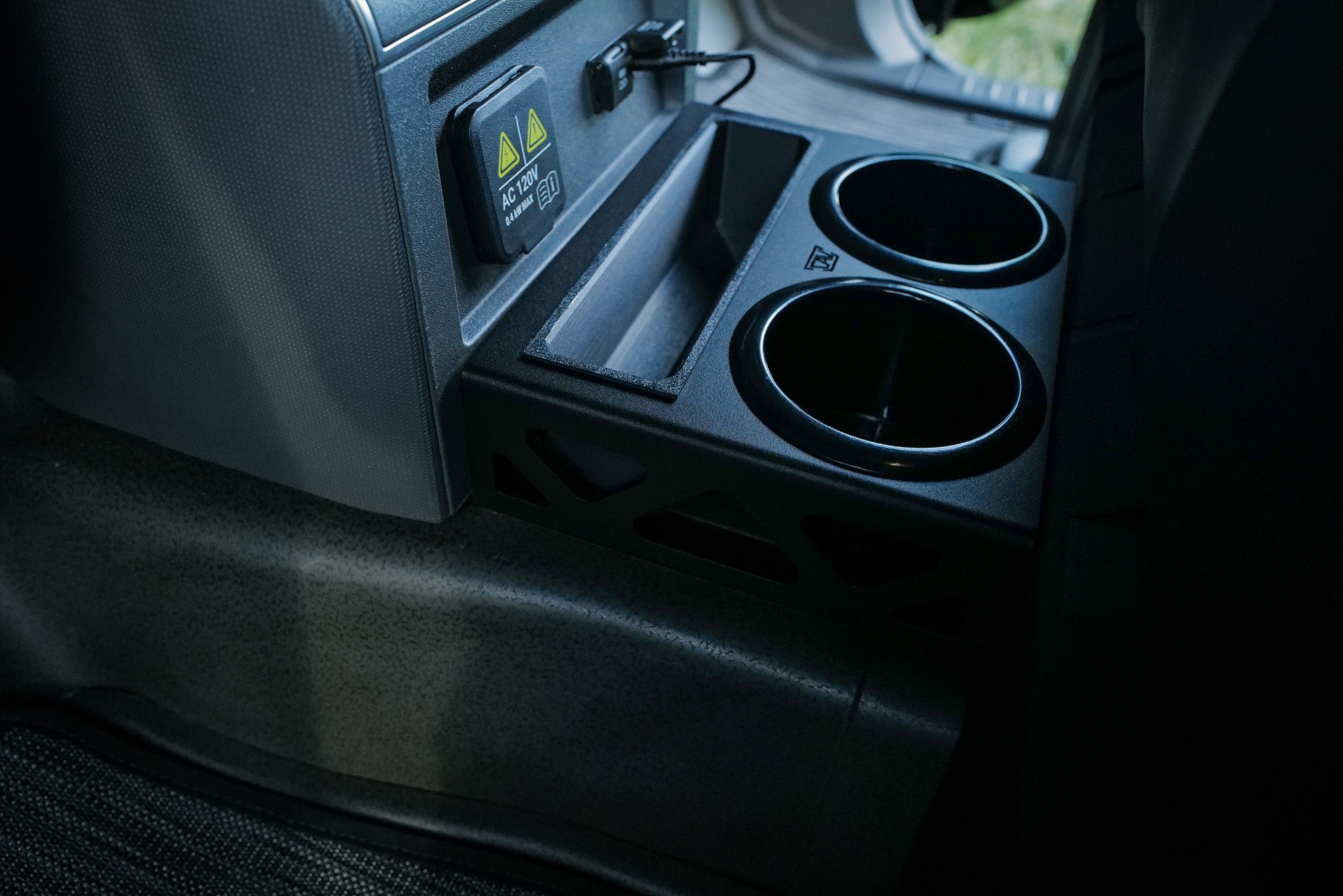 INEOS Grenadier Rear Cup Holder + Phone Storage Tray