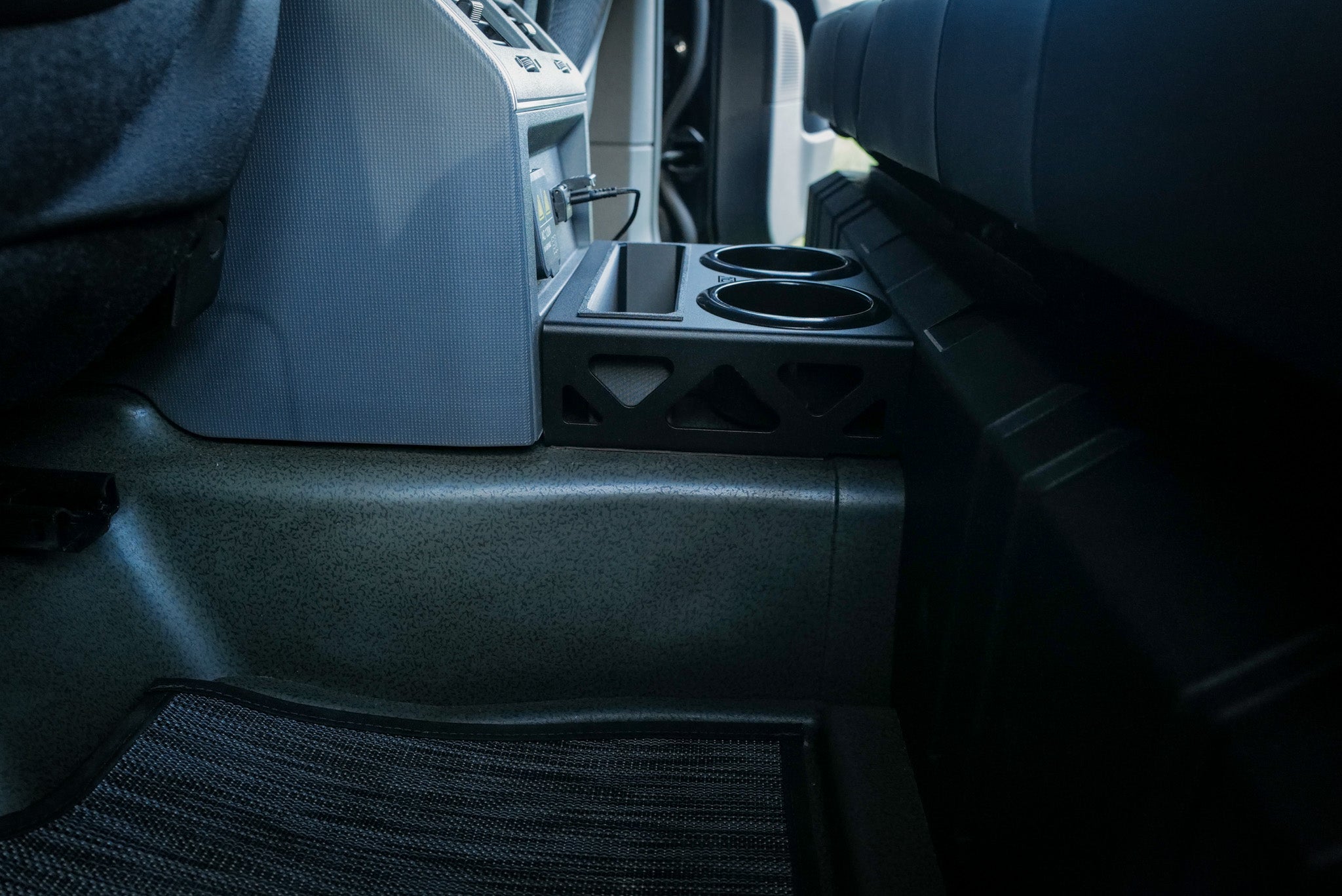 INEOS Grenadier Rear Floor Cup Holder and storage bin