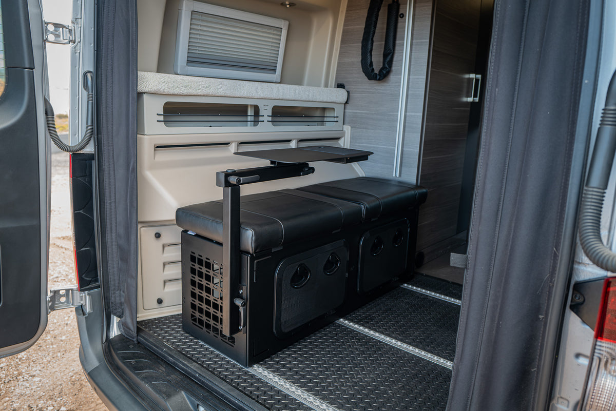 GLSS™ Summit – Garage Lounge Storage System | Jayco Terrain / Entegra Launch