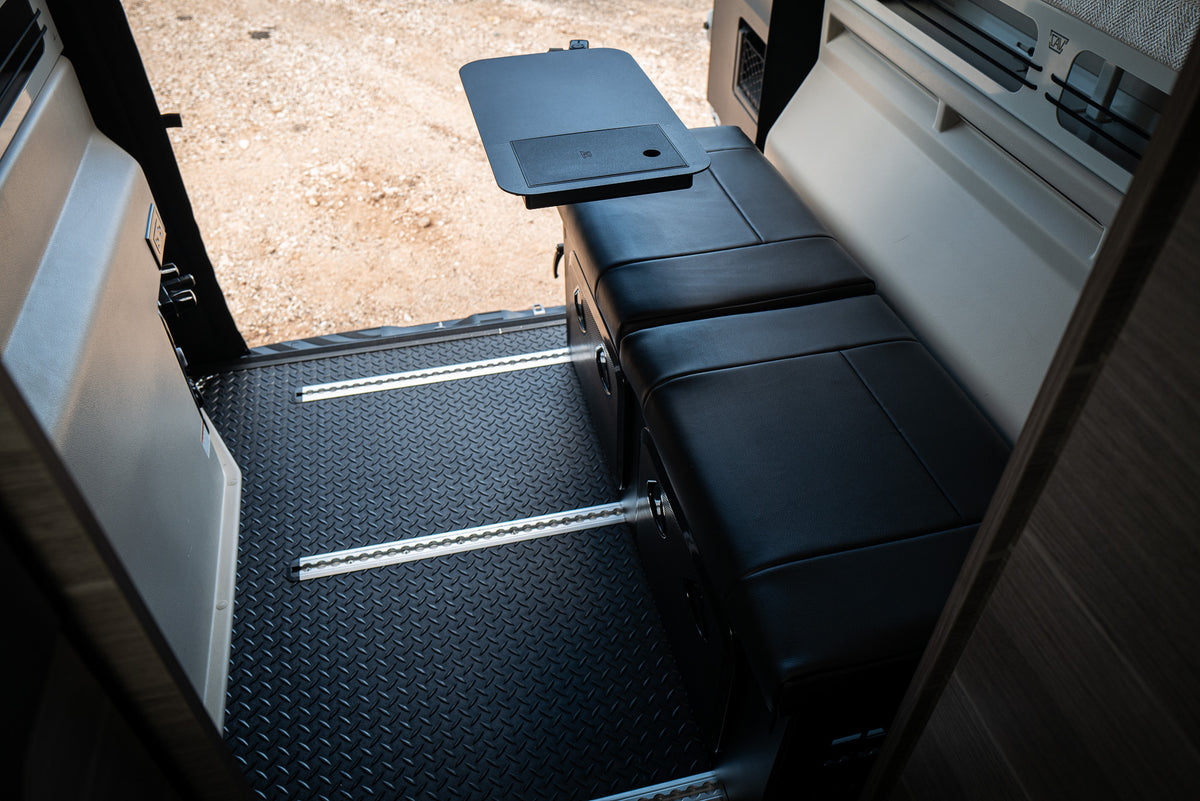 GLSS™ Summit – Garage Lounge Storage System | Jayco Terrain / Entegra Launch