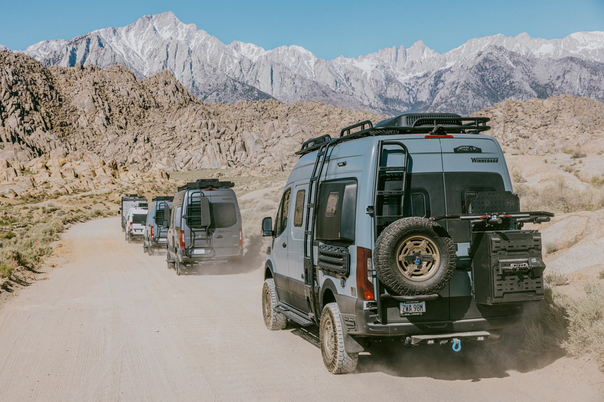 Sprinter Ladder + Tire Carrier : Explorer (2019+)