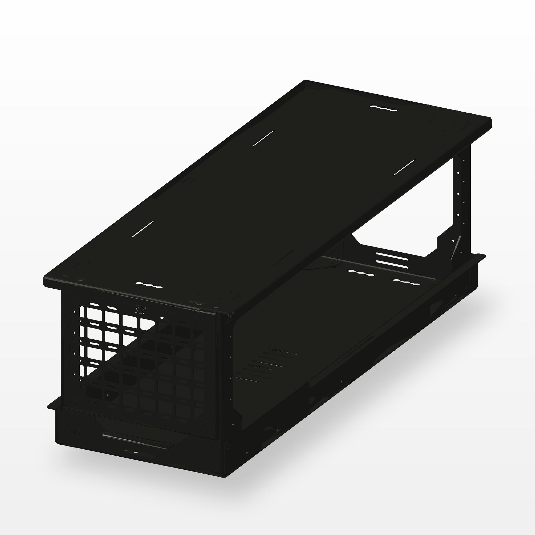 Garage Edition Combination Black Render — Bench Top + End MOLLE