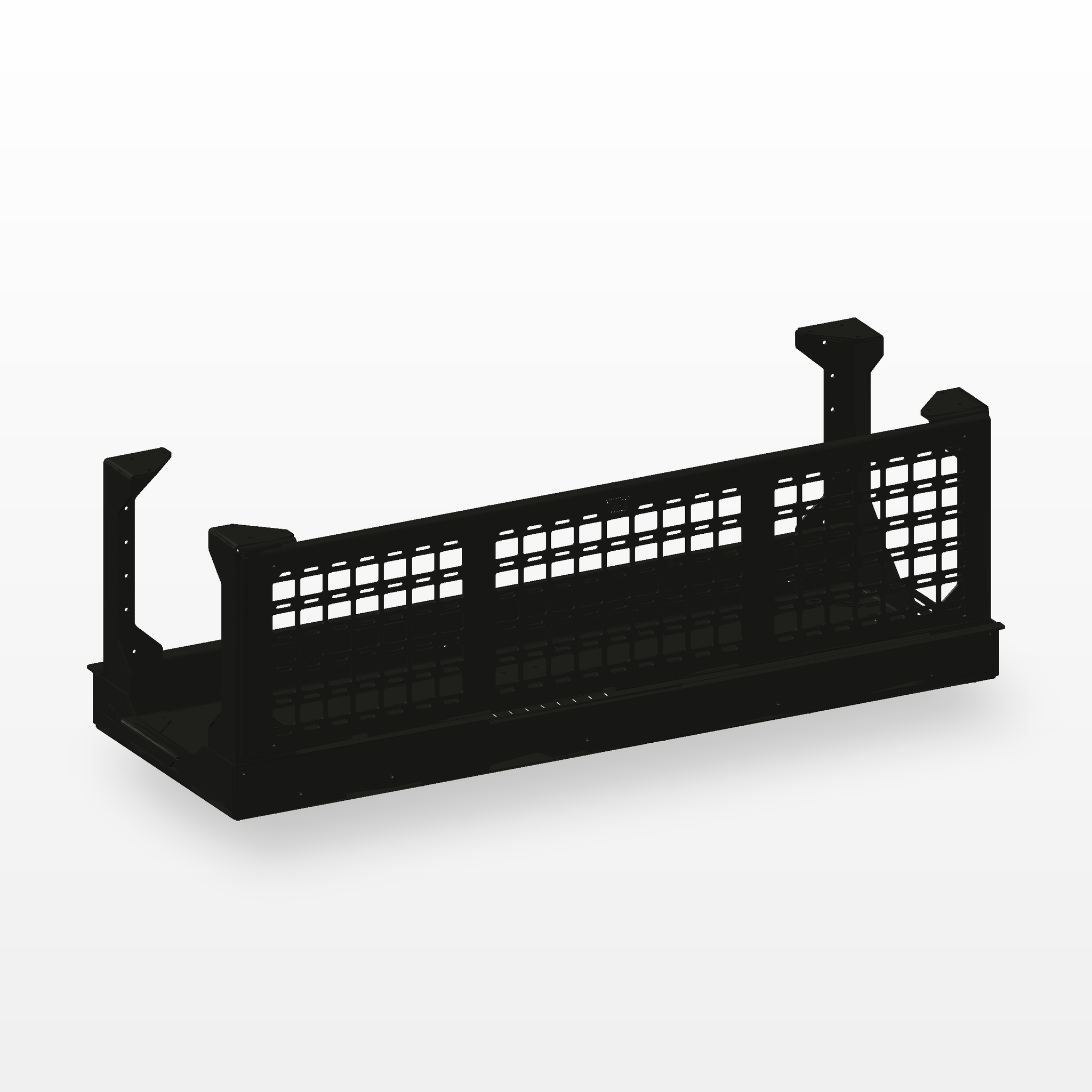 Garage Edition Combination Black Render — Slide Tray + Side MOLLE