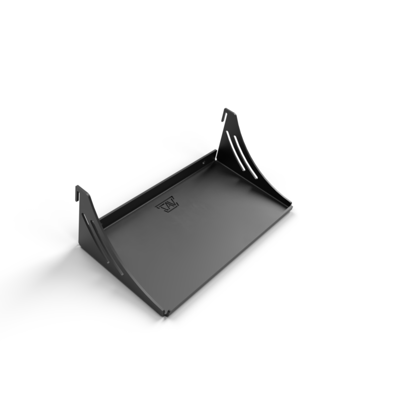 CAV MOLLE Tray - 7 Squares in black powder coat
