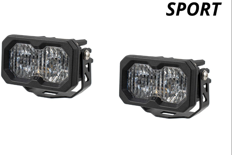 diode dynamics c2 lights gen2 sport white combo pair led external vehicle lights