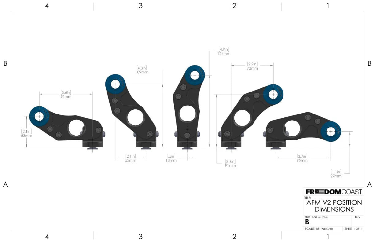 Adjustable Fork Mount - Freedom Coast