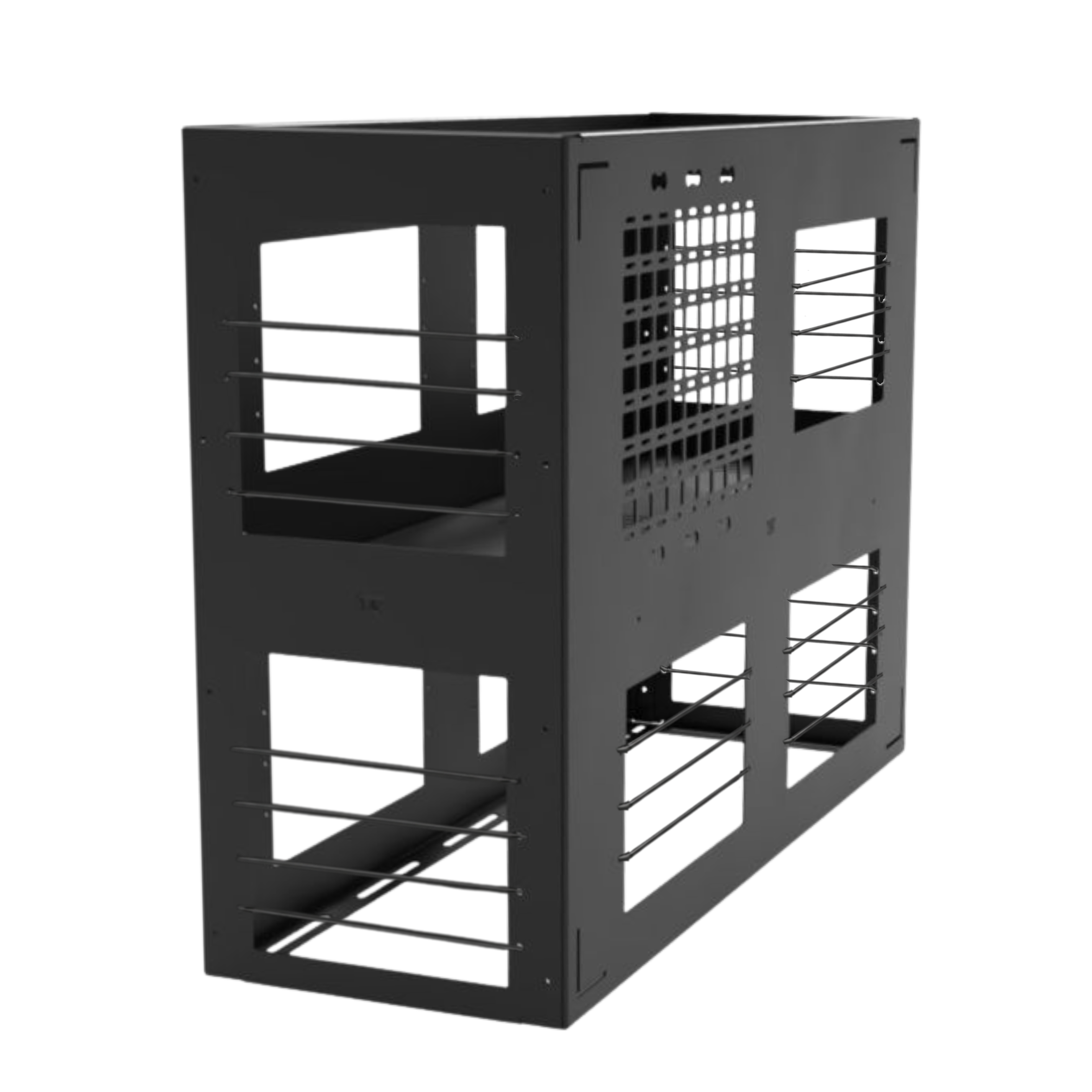 shelf storage system gss lite glss for sprinter storyteller van with bungees and molle
