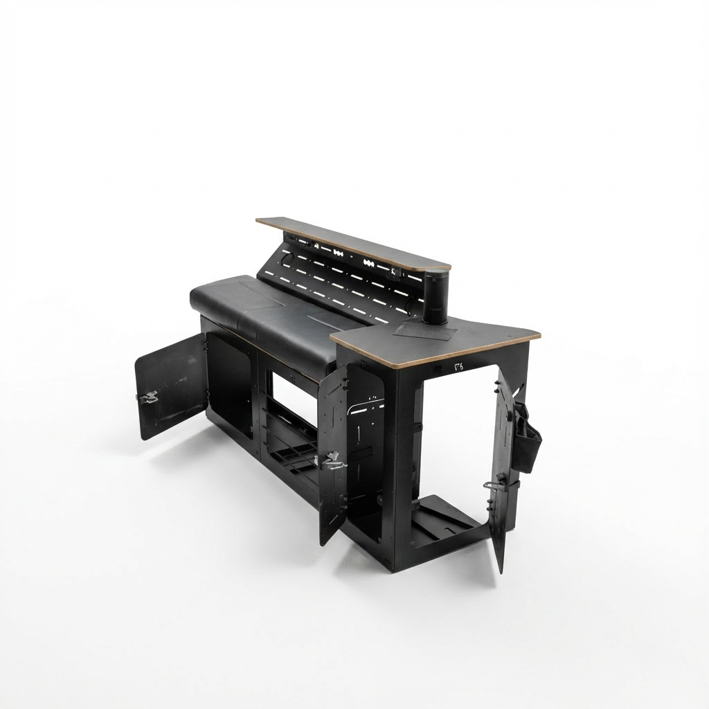 GLSS Passenger PRO seat with integrated H2O box designed for 20212024 Revel van models