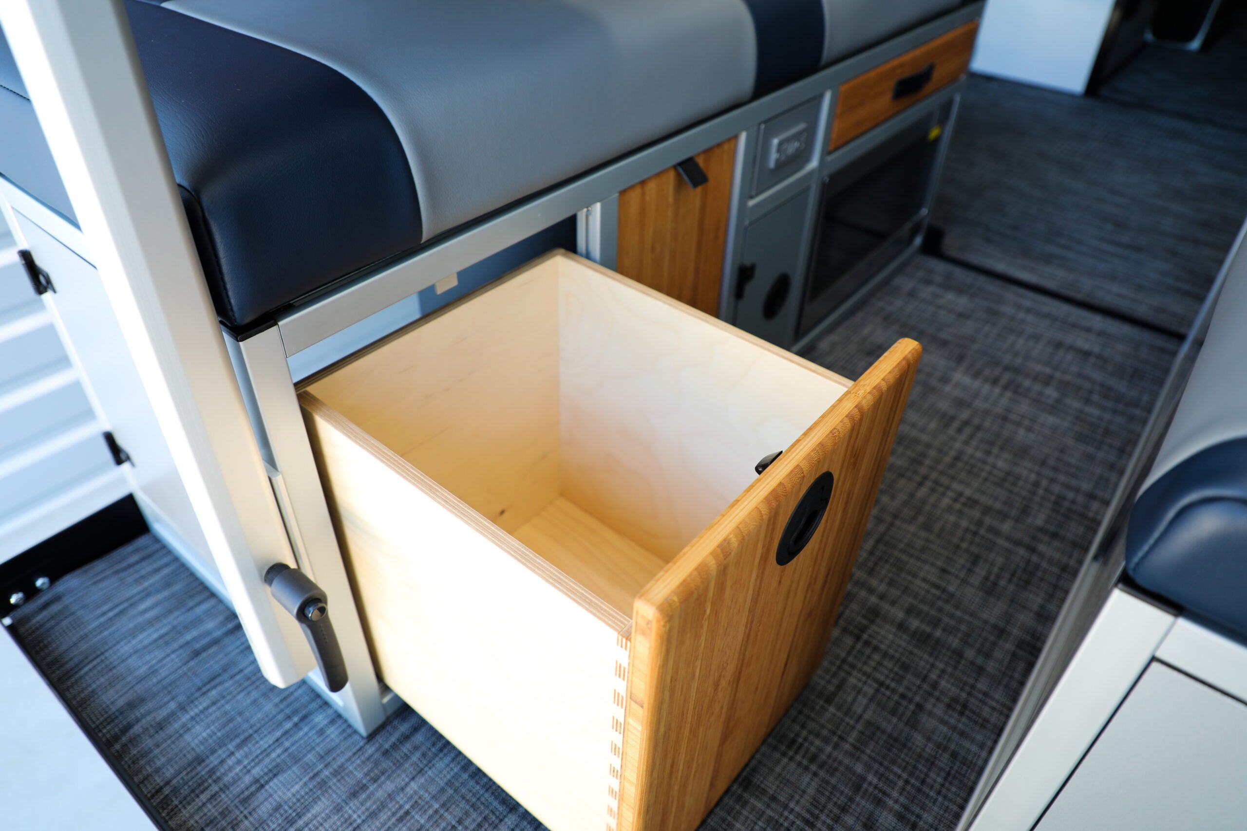 The 2021+ GLSS™ - UTILITY SERIES 3.0 - GARAGE LOUNGE STORAGE SYSTEM made for the 2021/2022/2023 REVEL Patent Pending