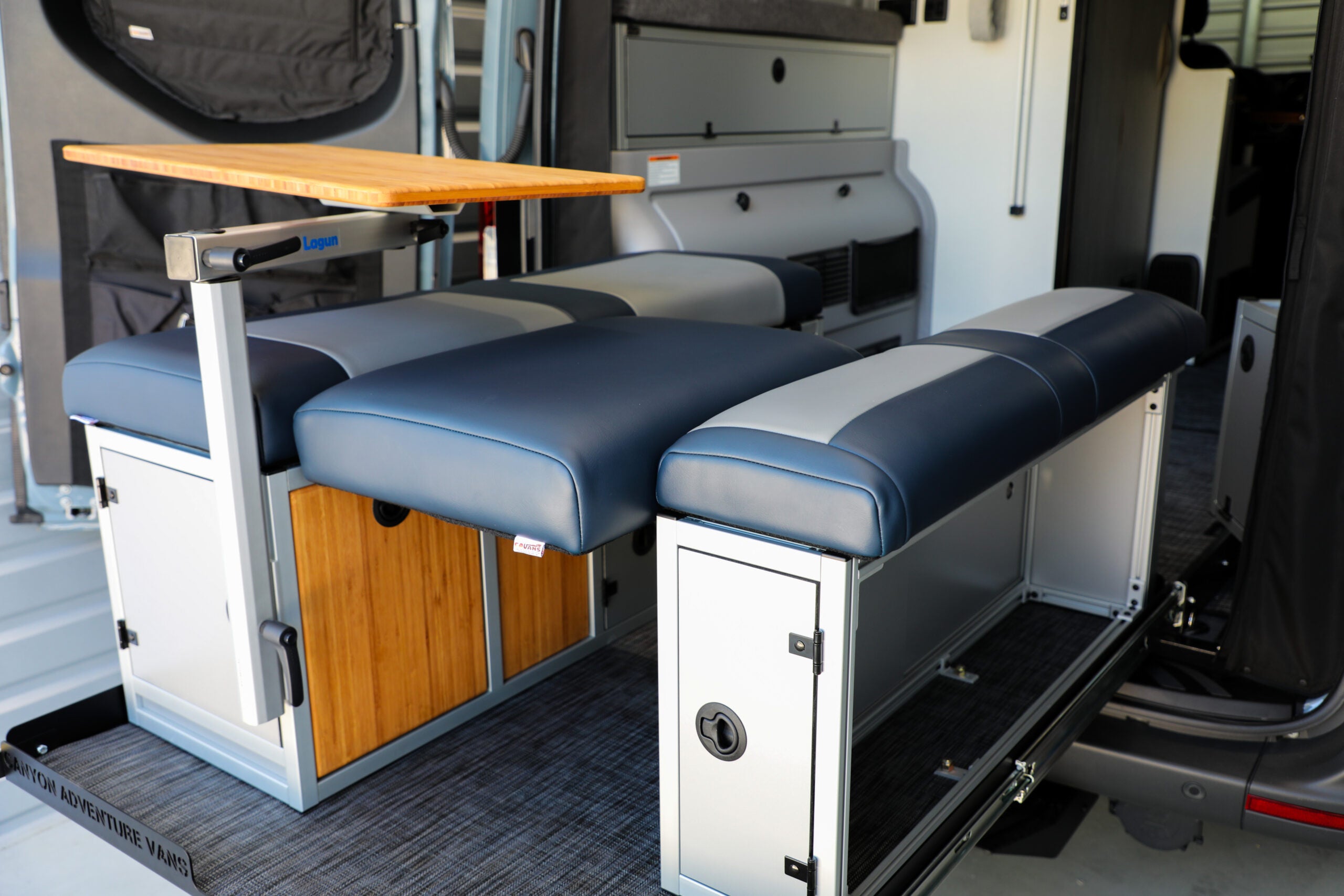 The 2021+ GLSS™ - UTILITY SERIES 3.0 - GARAGE LOUNGE STORAGE SYSTEM made for the 2021/2022/2023 REVEL Patent Pending