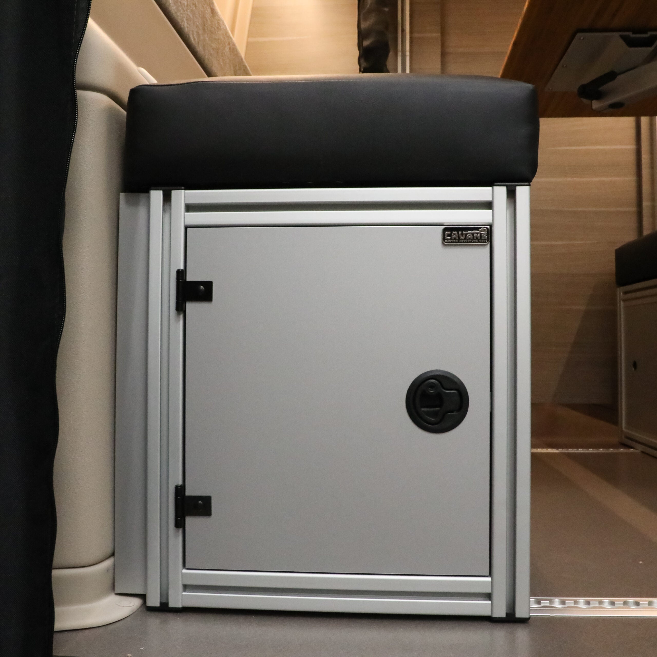 The 2021+ GLSS™ GARAGE LOUNGE STORAGE SYSTEM made for the JAYCO/ENTEGRA Patent Pending