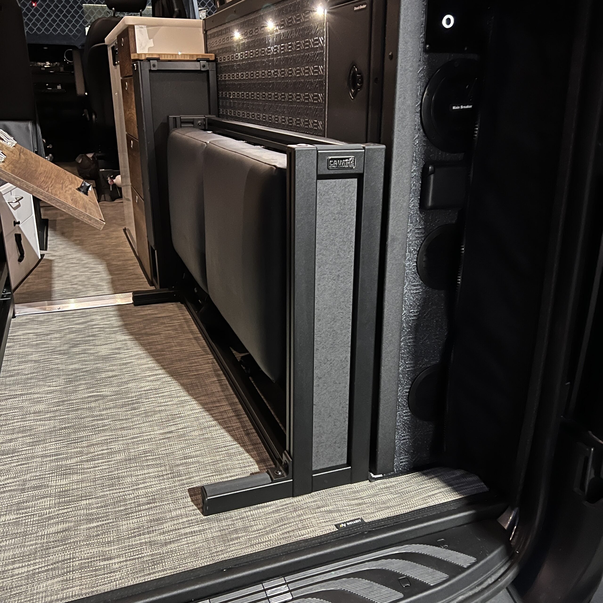GSS™ 2.0 / CSS™ - Stows the Removable Overhead Cabinet in the new 2022+ Storyteller Modes