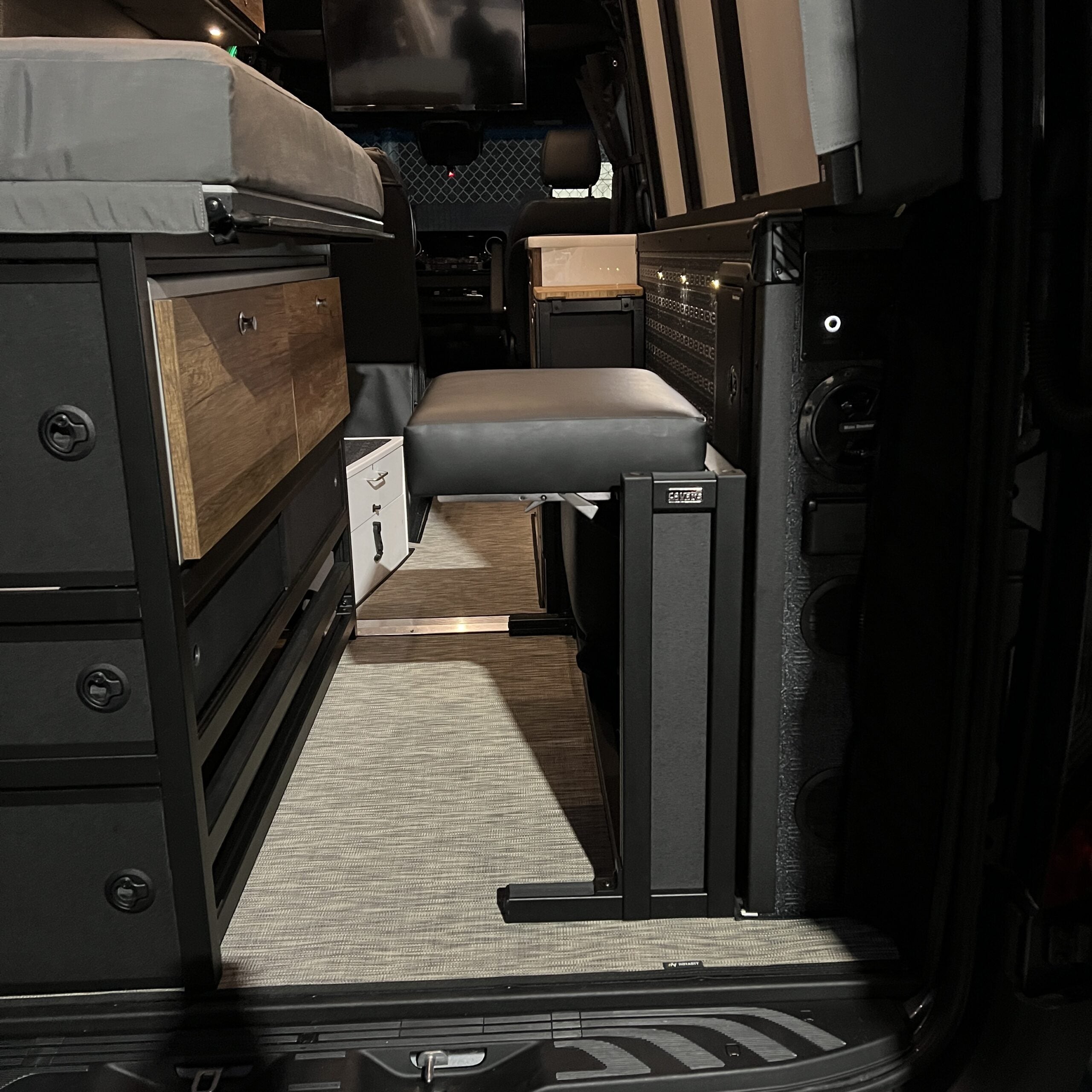 GSS™ 2.0 / CSS™ - Stows the Removable Overhead Cabinet in the new 2022+ Storyteller Modes