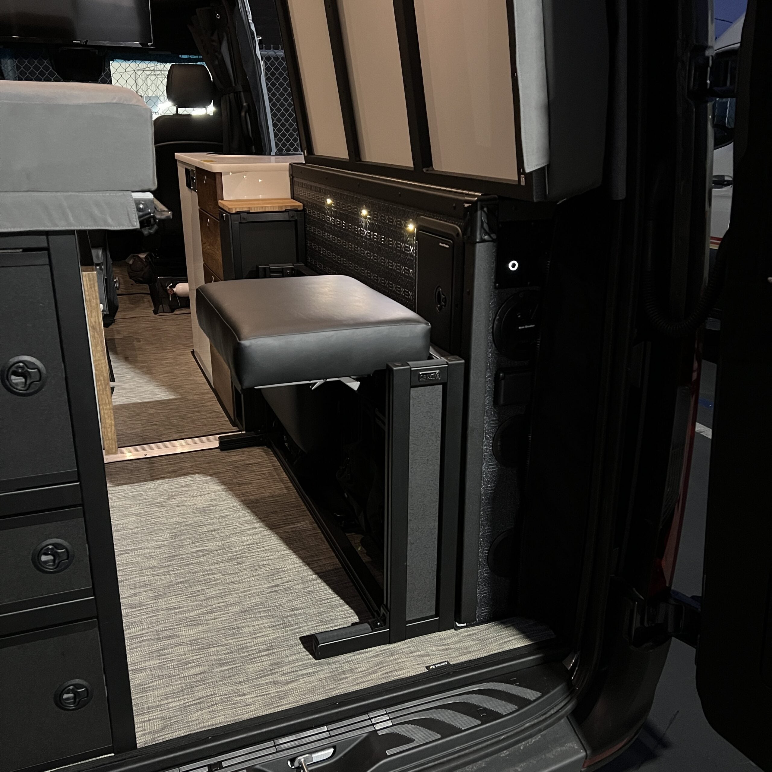GSS™ 2.0 / CSS™ - Stows the Removable Overhead Cabinet in the new 2022+ Storyteller Modes