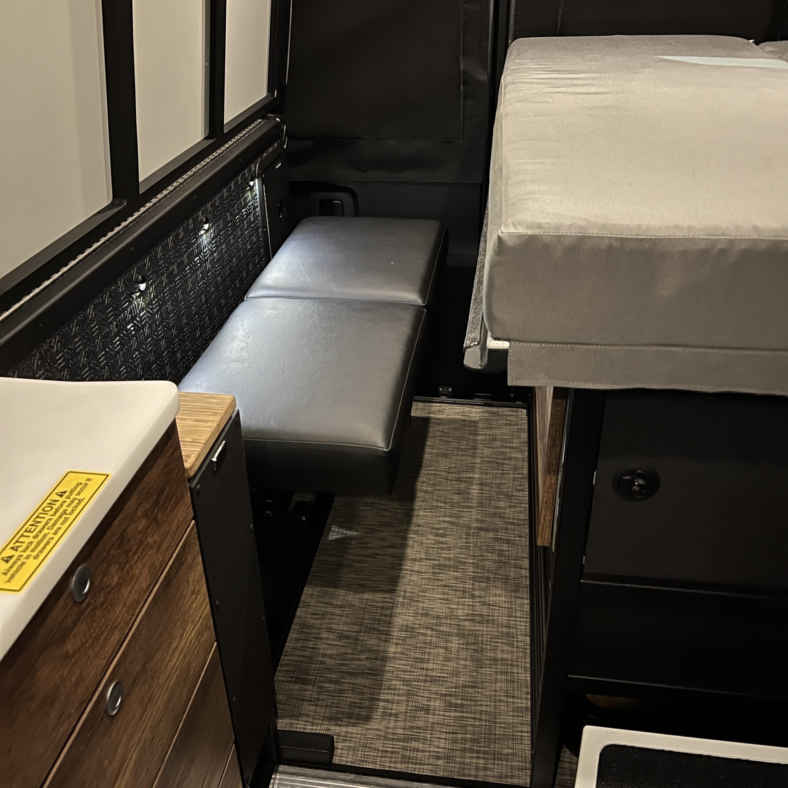 GSS™ 2.0 / CSS™ - Stows the Removable Overhead Cabinet in the new 2022+ Storyteller Modes