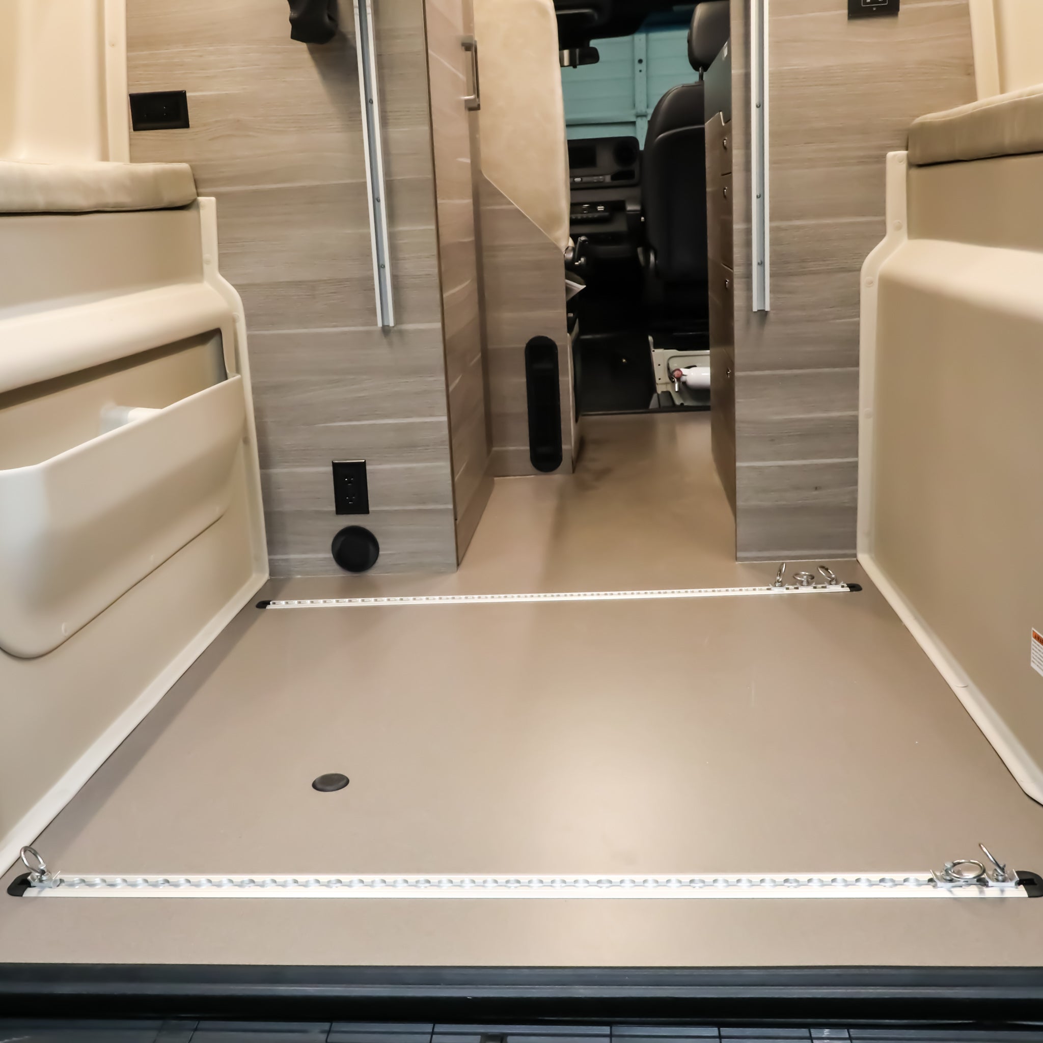 The 2021+ GLSS™ GARAGE LOUNGE STORAGE SYSTEM made for the JAYCO/ENTEGRA Patent Pending
