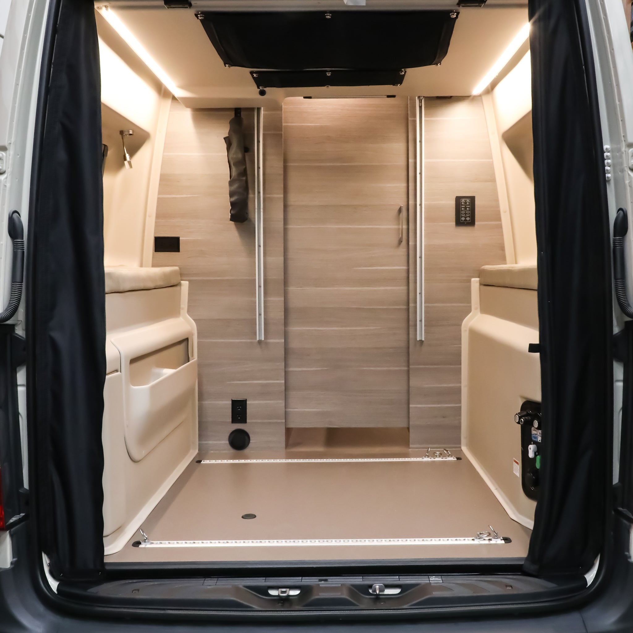The 2021+ GLSS™ GARAGE LOUNGE STORAGE SYSTEM made for the JAYCO/ENTEGRA Patent Pending