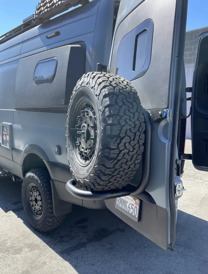 OWL EXPEDITION TIRE CARRIER FOR SPRINTER VAN 2019+ SPRINTER & 2020+ REVEL/STORYTELLER VS30