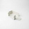 CAV MOLLE panel Keurig holder in white, designed for secure coffee maker storage in vans.