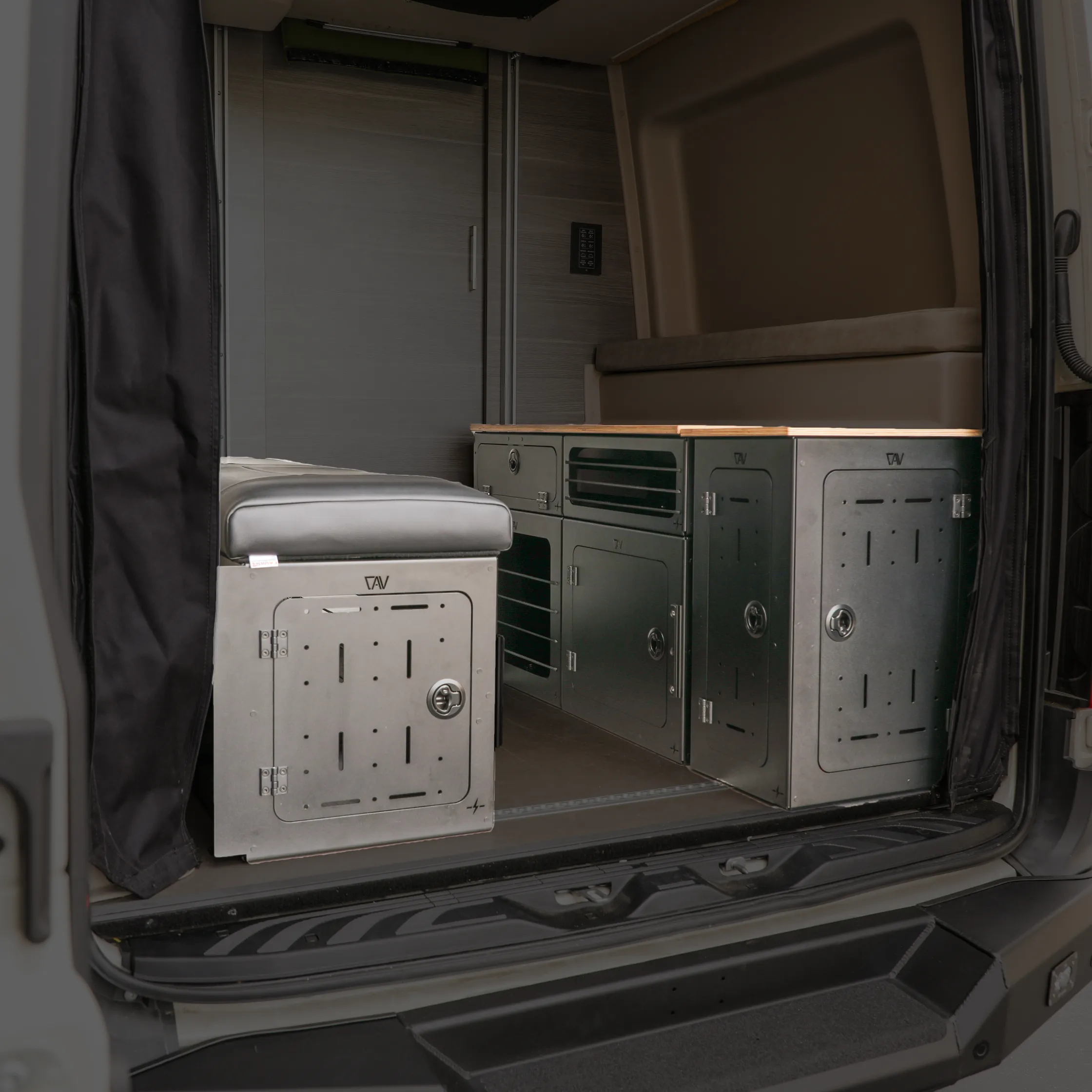 GLSS™ Driver and Passenger PRO – Storage System Set For Jayco Terrain / Entegra Launch