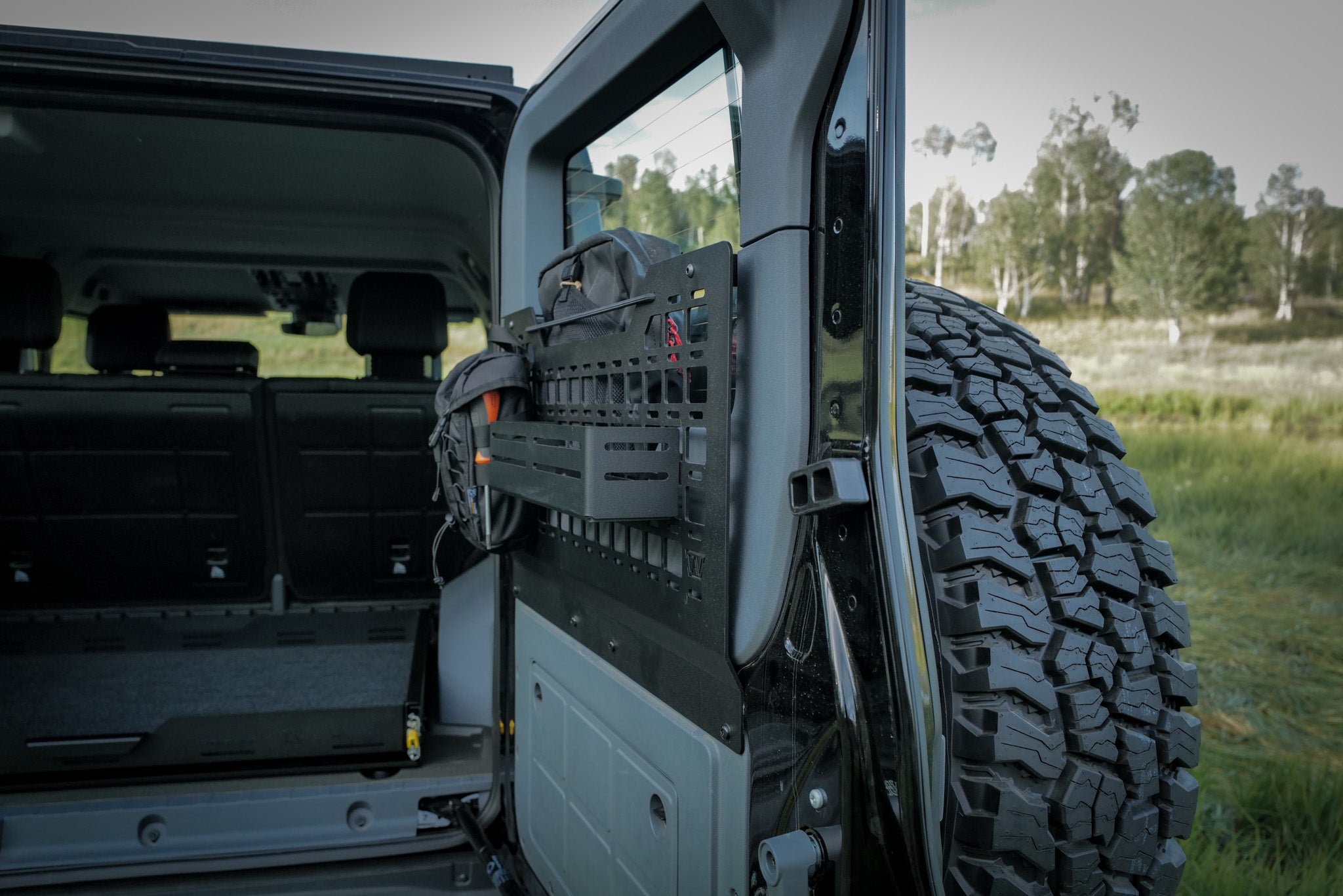 INEOS Grenadier rear door molle panel for passenger side