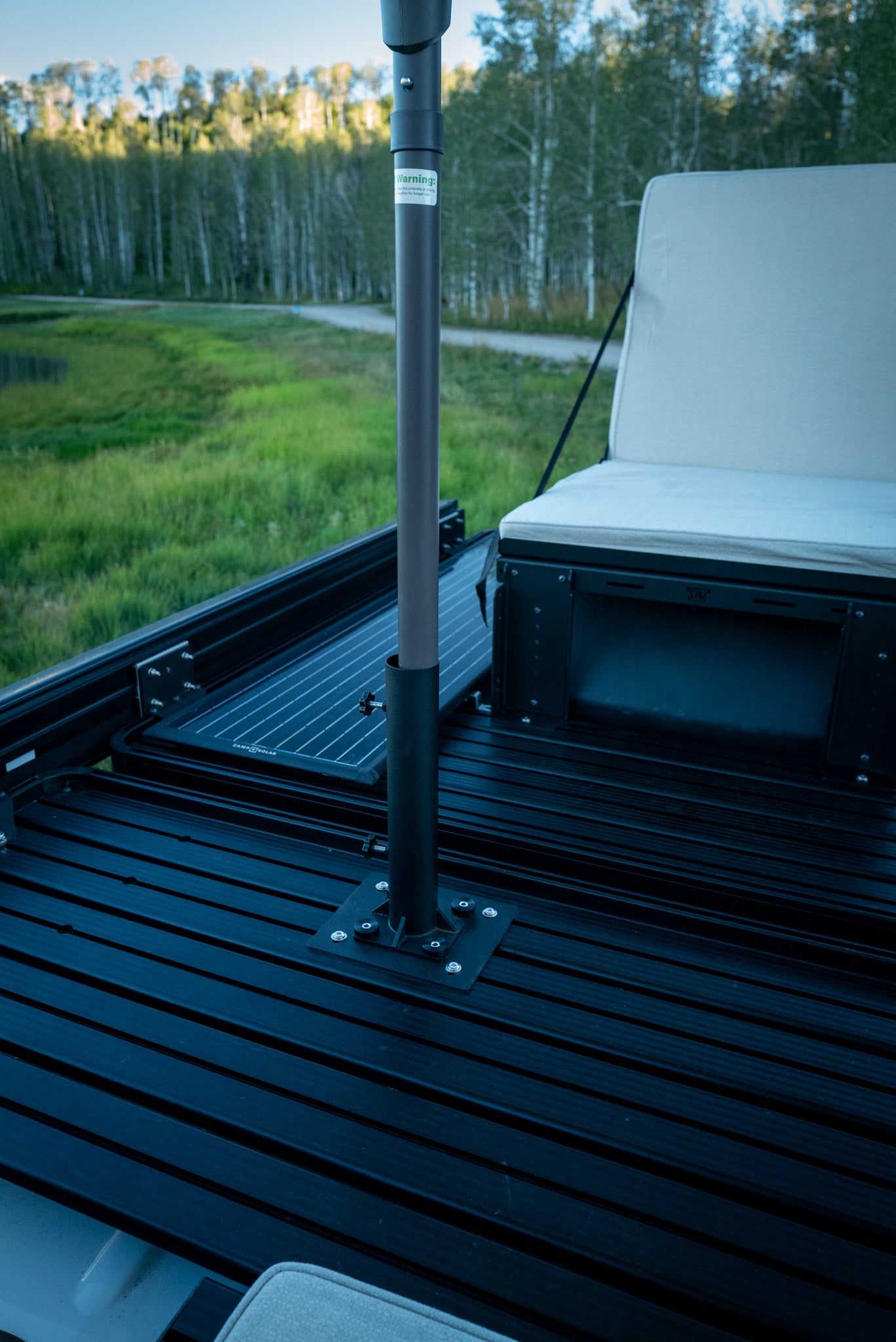 CAV Rooftop Lounge | Van Roof Rack Seating System