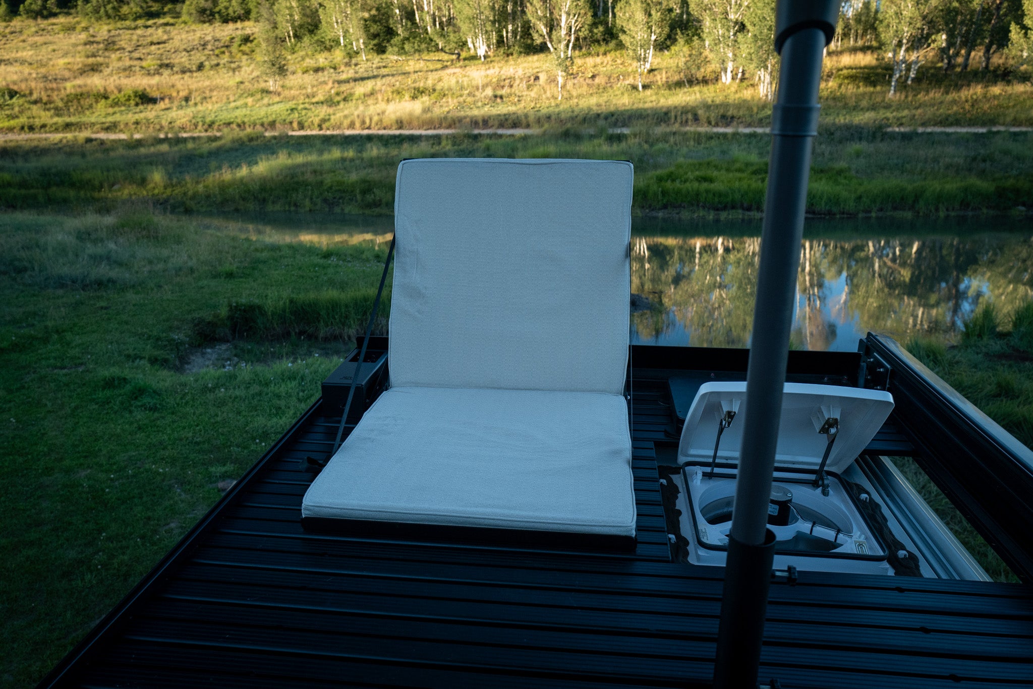 CAV Rooftop Lounge | Van Roof Rack Seating System