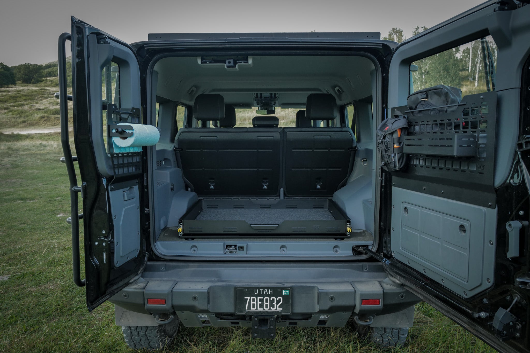 INEOS Grenadier Cargo Tray with optional floor mat