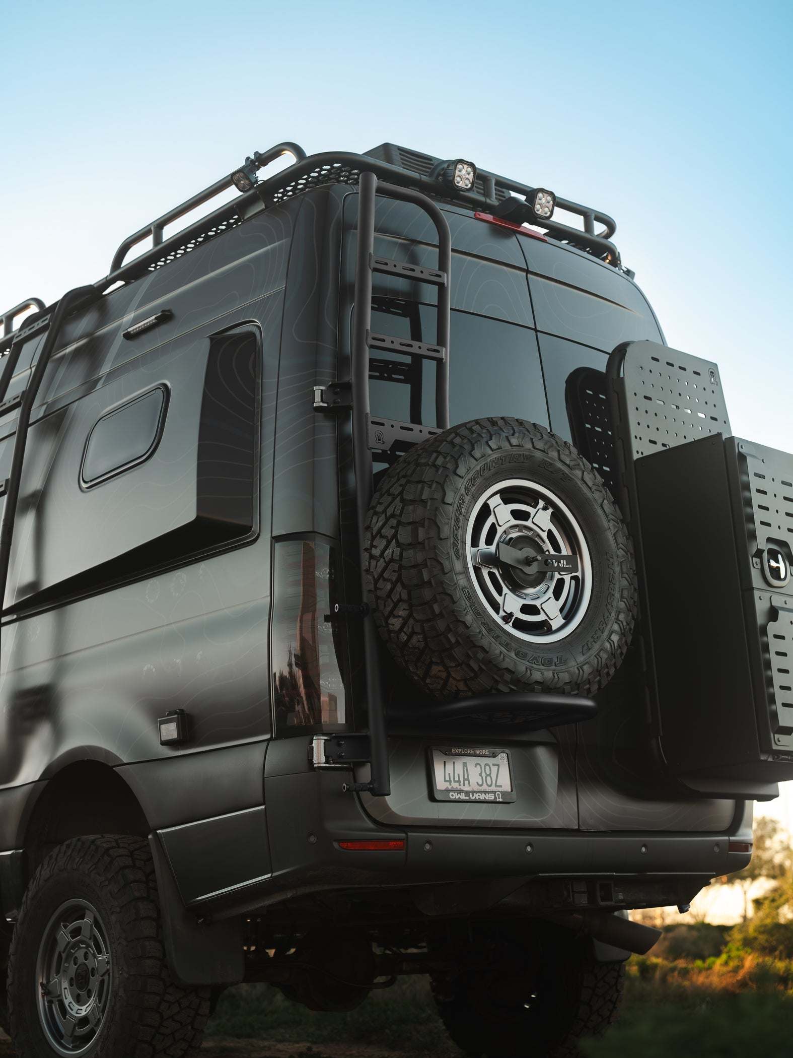 Sprinter Ladder + Tire Carrier : Explorer (2019+)
