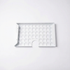 STO Undercabinet Shelf with grid design and cutout, mounted against a white background
