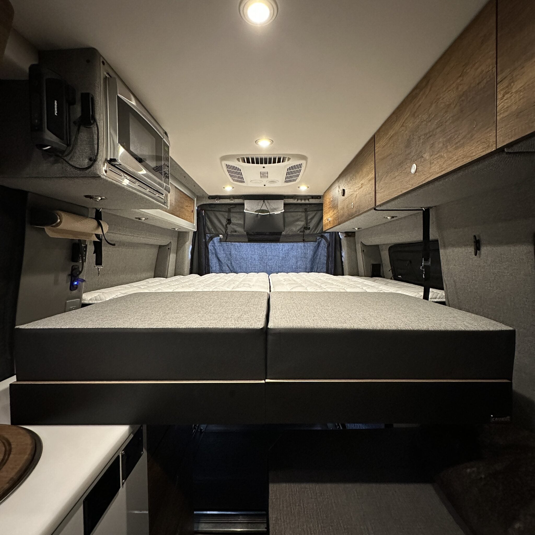 Murphy Bed System with Slide-Out Extensions - Storyteller Overland Mode