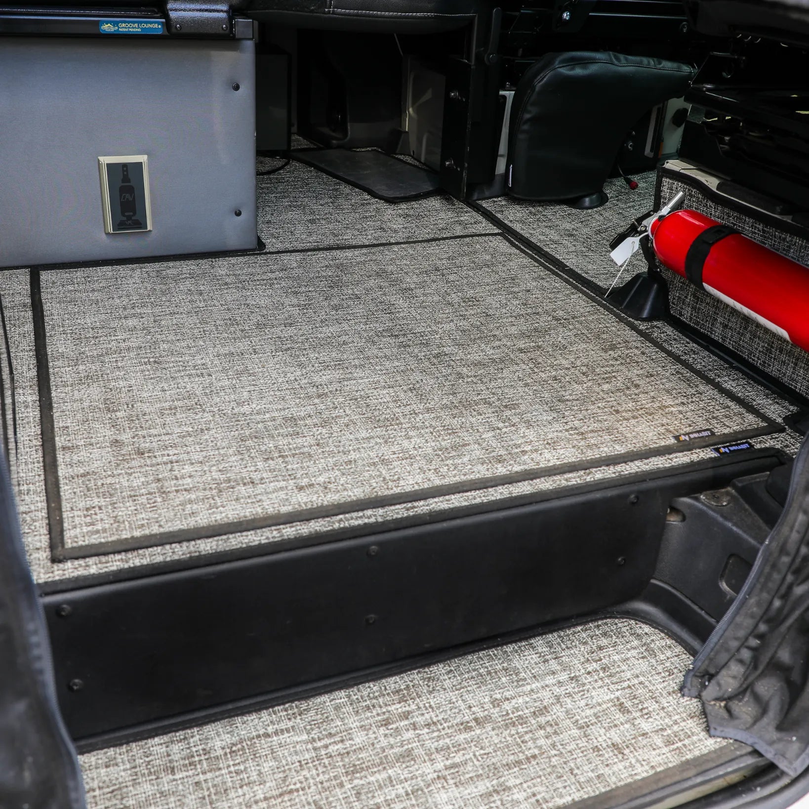 INHABIT Floor Mat System for the 2025 Ekko Sprinter Chassis - Canyon Exclusive