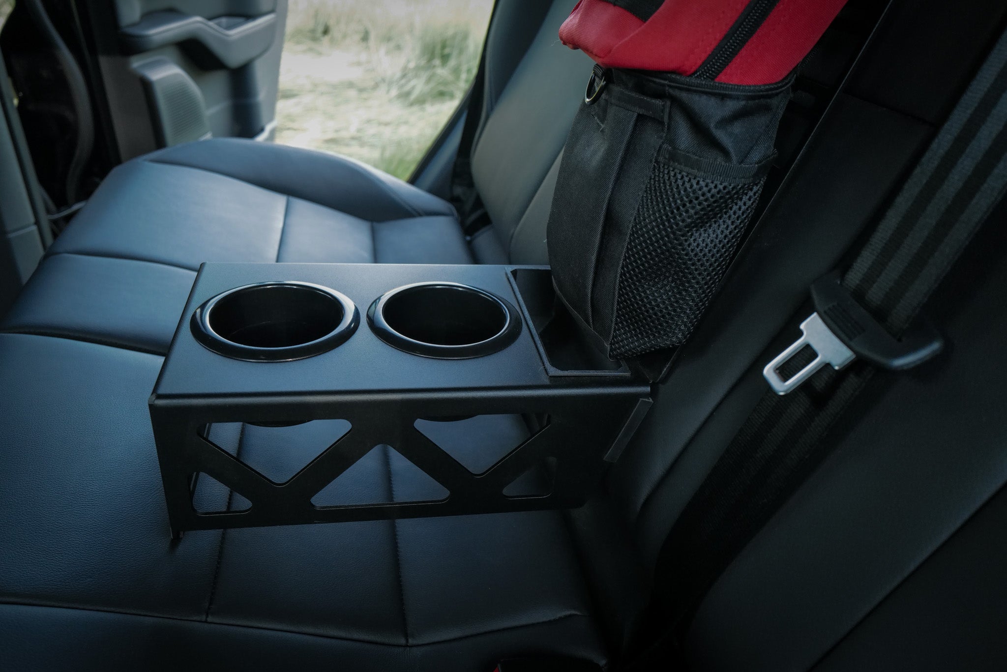 Canyon Adventure Vans Grenadier rear seat organizer