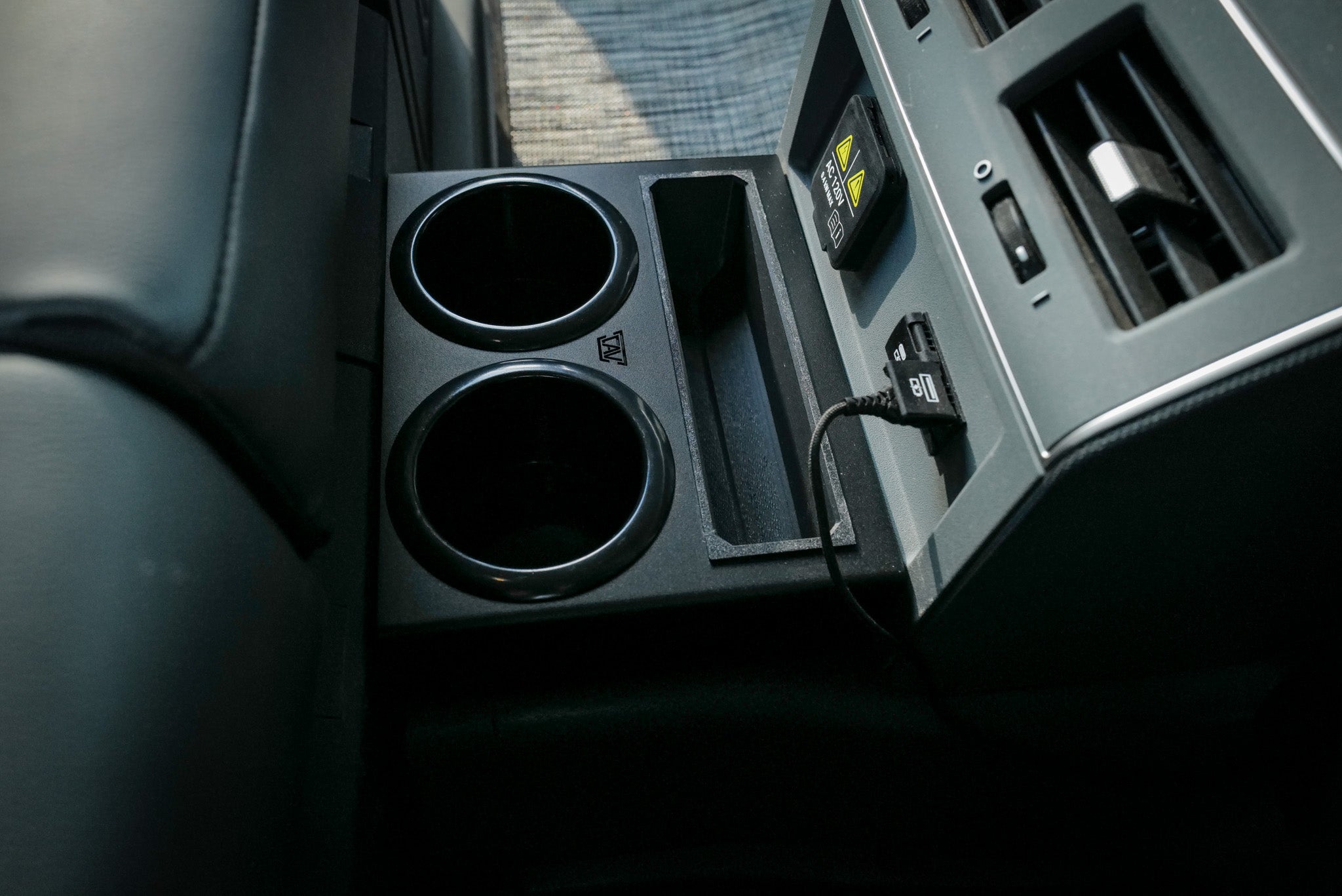 INEOS Grenadier dual rear passenger cup holder