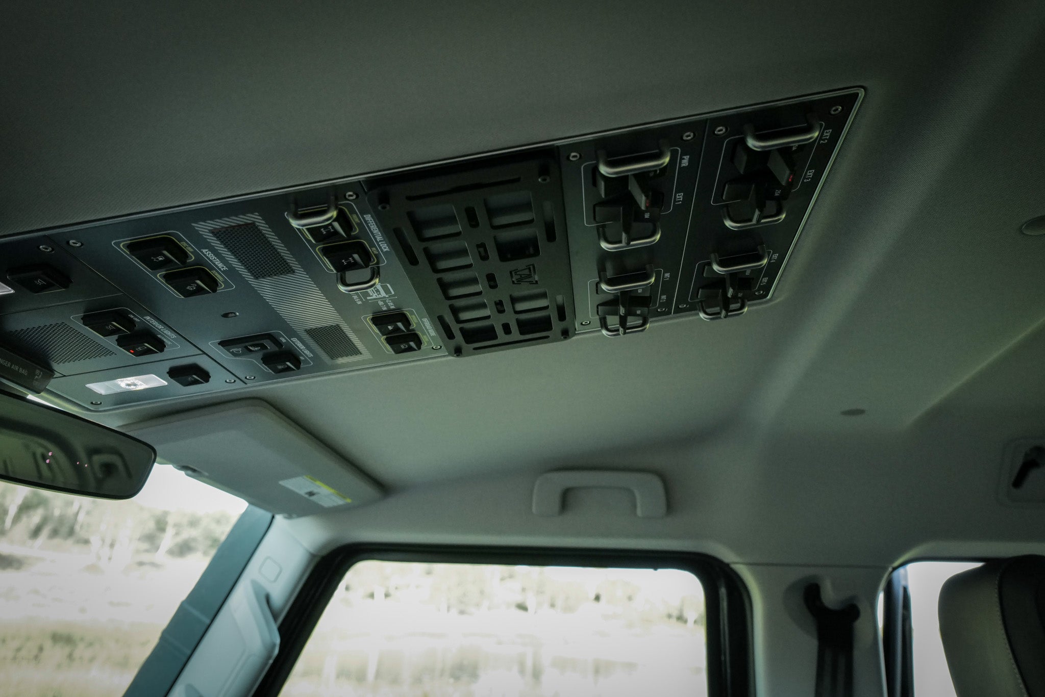 INEOS Grenadier overhead molle storage panel